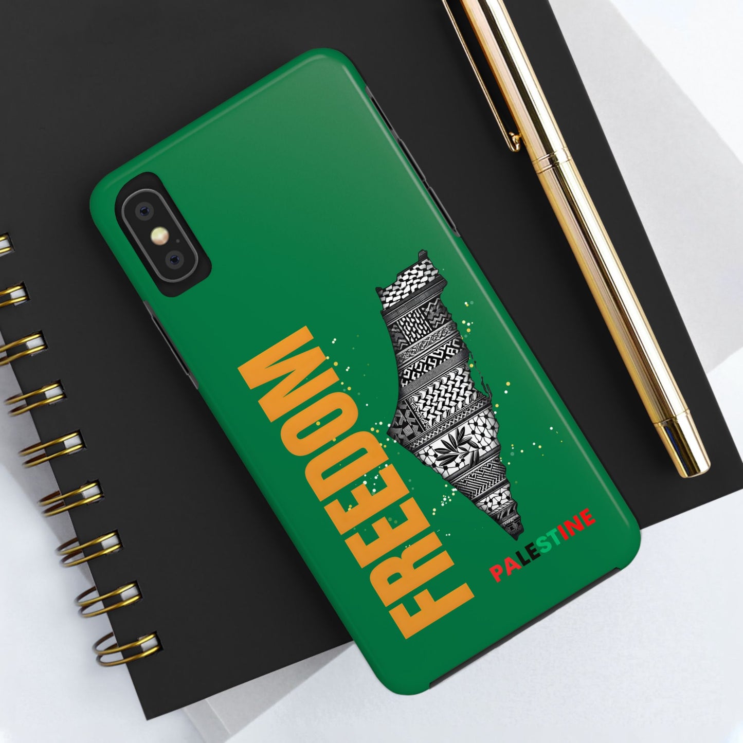 Palestine Freedom Tough Phone Cases, Palestinian Durable iPhone Covers, Unique