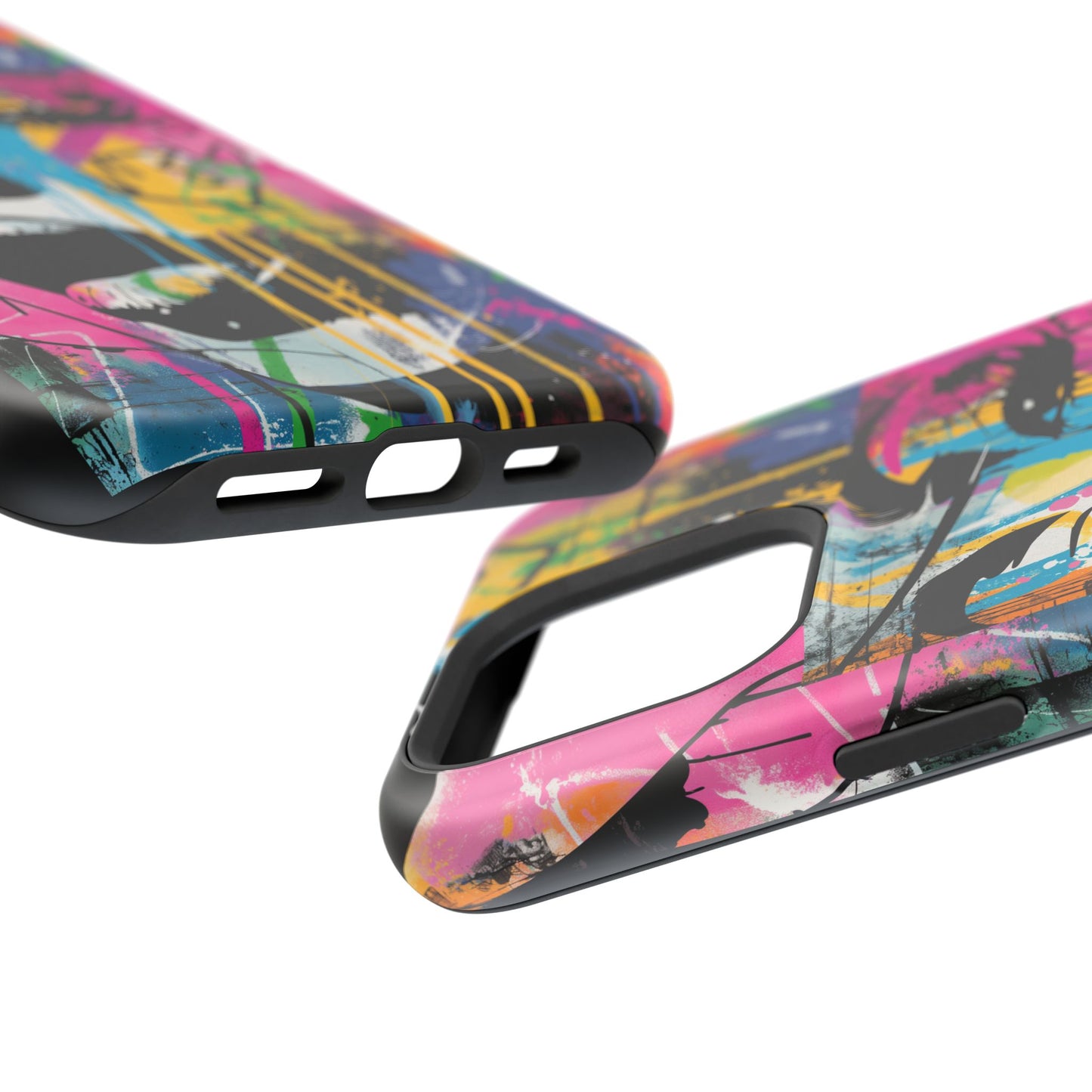 Phone Cases, Colorful Art, Trendy Accessories, Unique Gifts, Tough Cases with