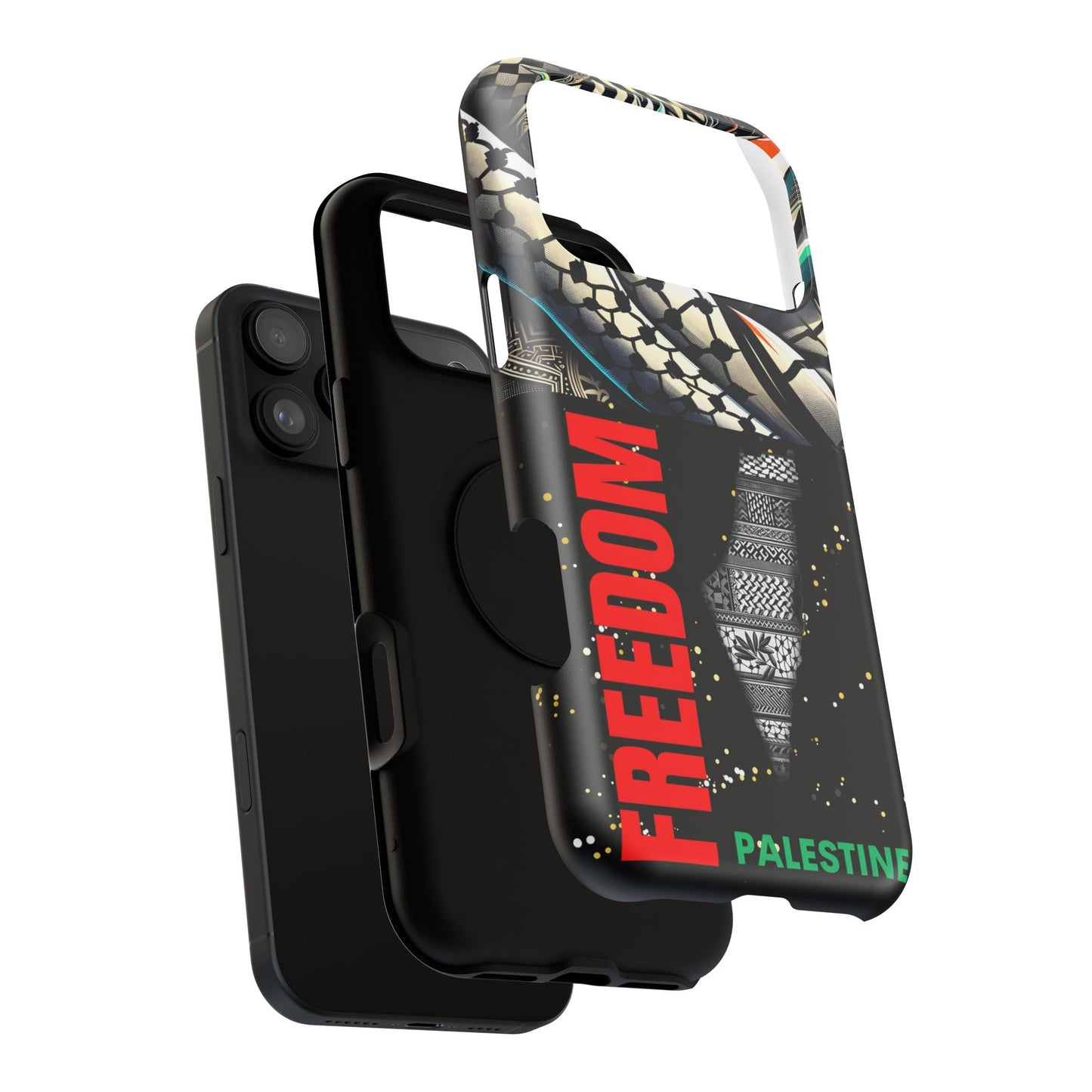 Palestine Activist Phone Cases, Unique Bouquet Design, Gift for Protesters