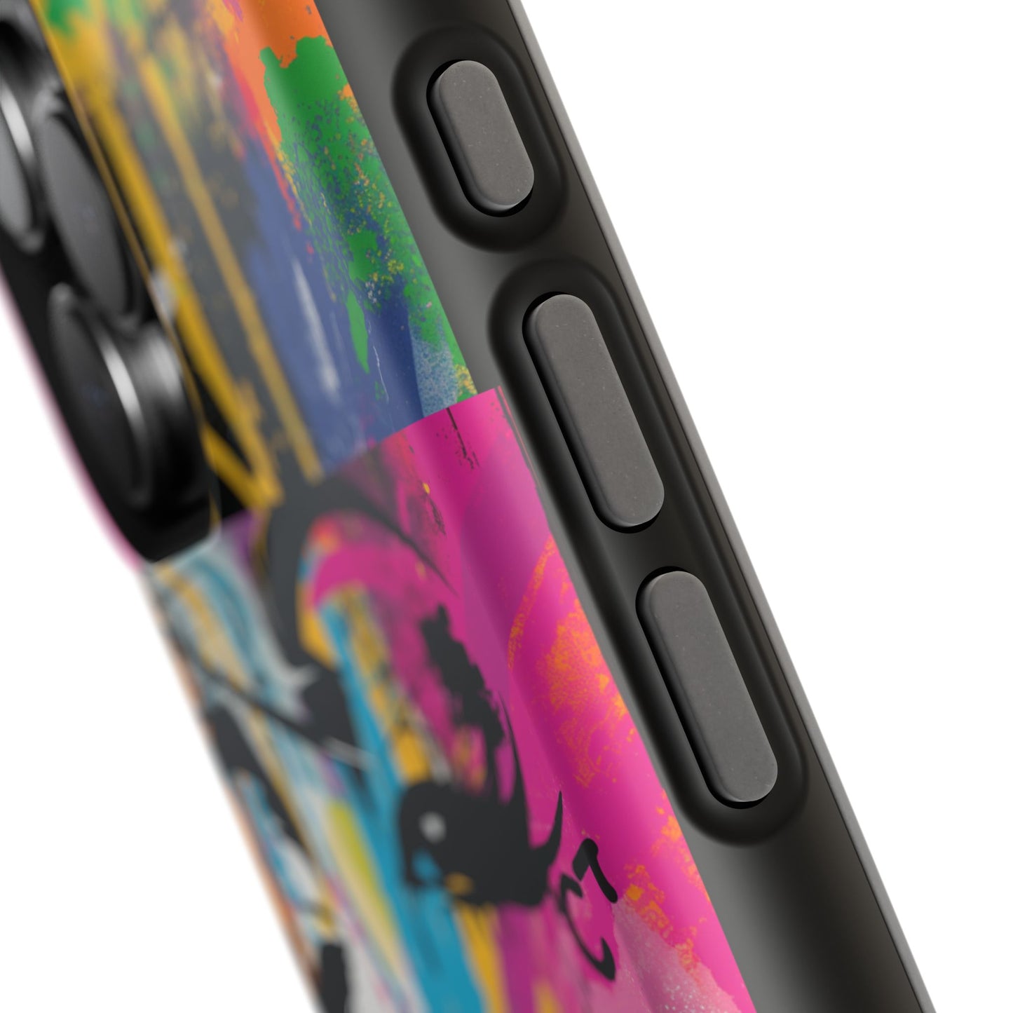 Phone Cases, Colorful Art, Trendy Accessories, Unique Gifts, Tough Cases with
