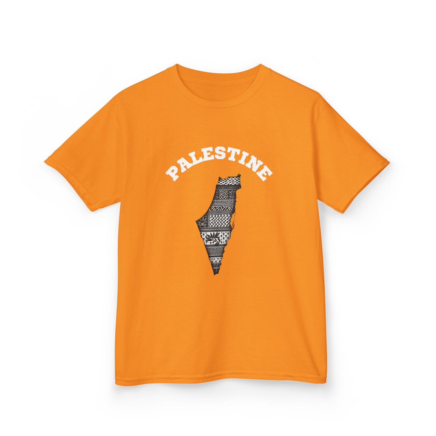 Palestine Kids Tee, Meaningful Youth Shirt, Gift for Children, Cultural Identity