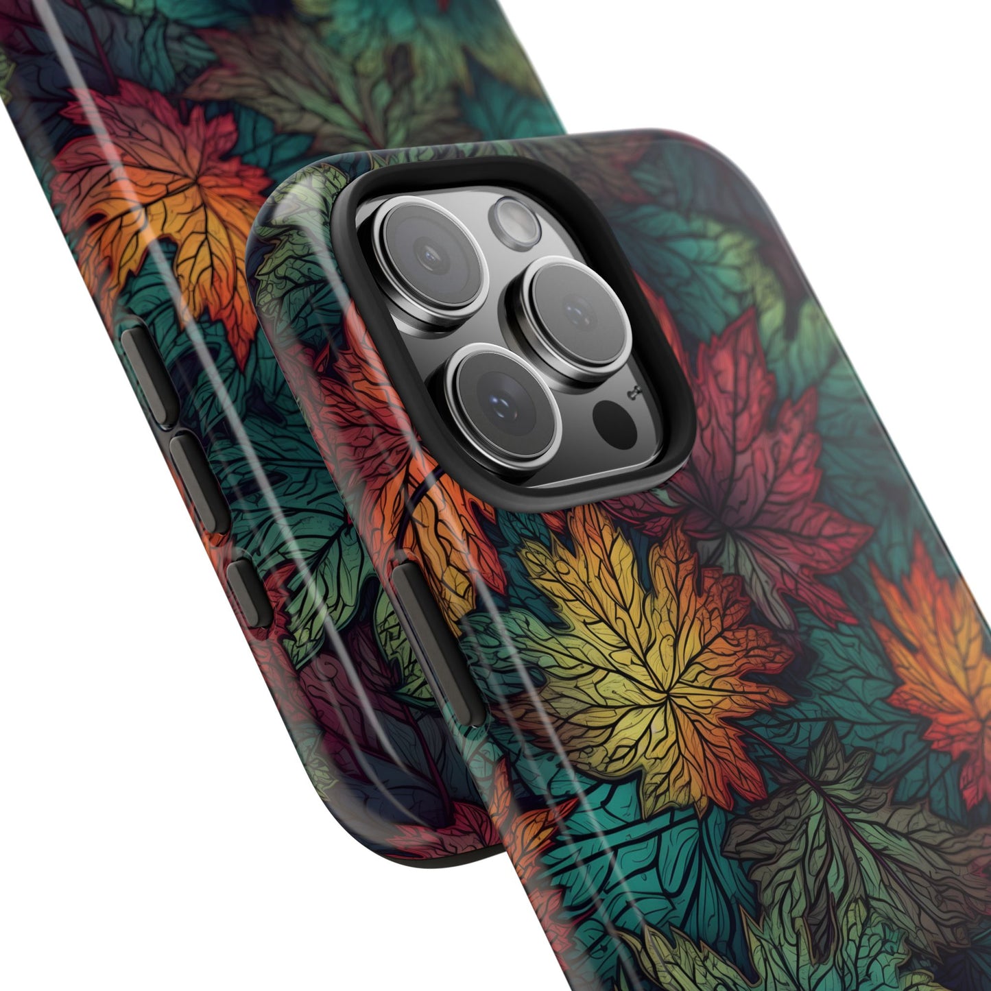 Fall Maple Leaf Tough Phone Cases - iPhone, Samsung, Protective Cover, Autumn