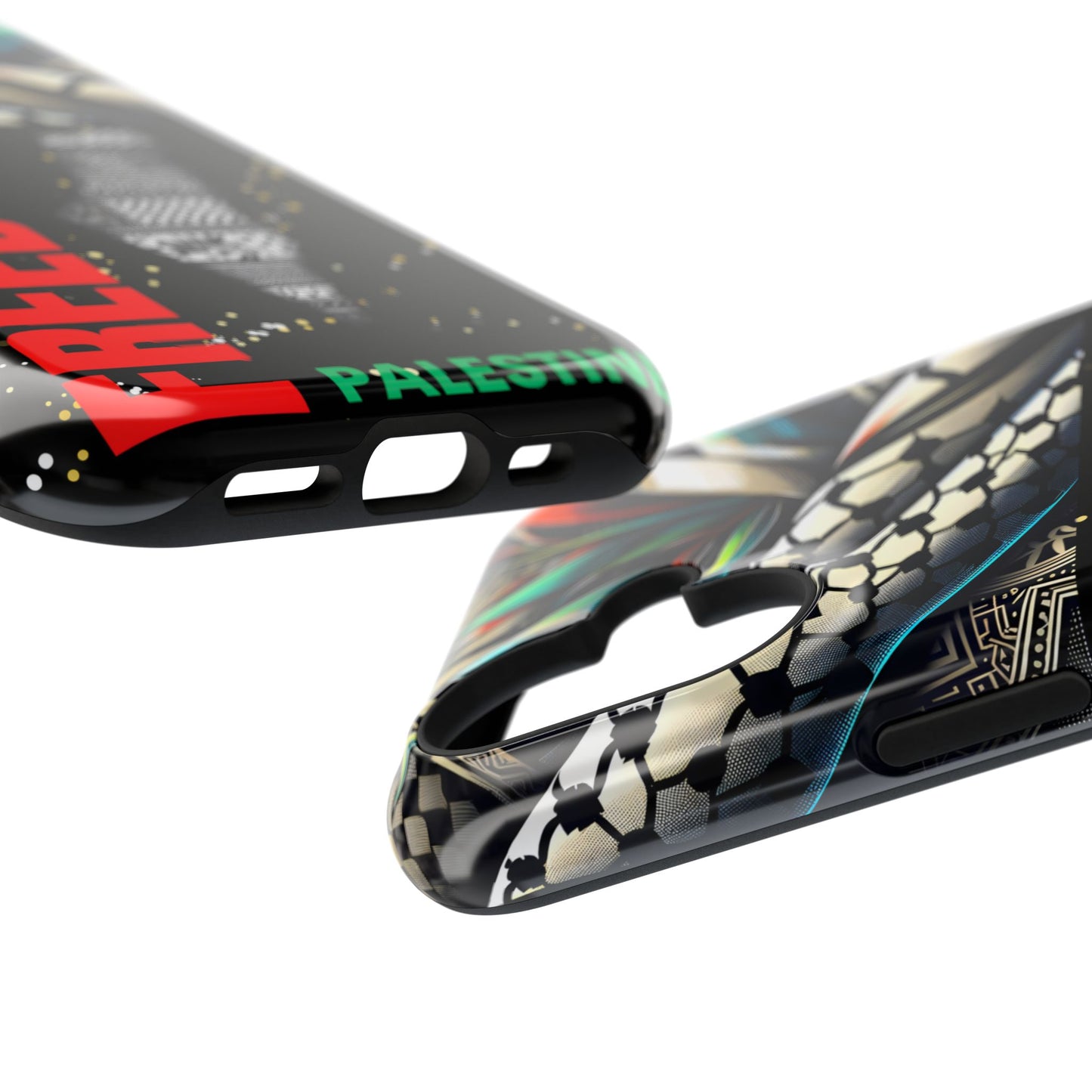 Palestine Activist Phone Cases, Unique Bouquet Design, Gift for Protesters