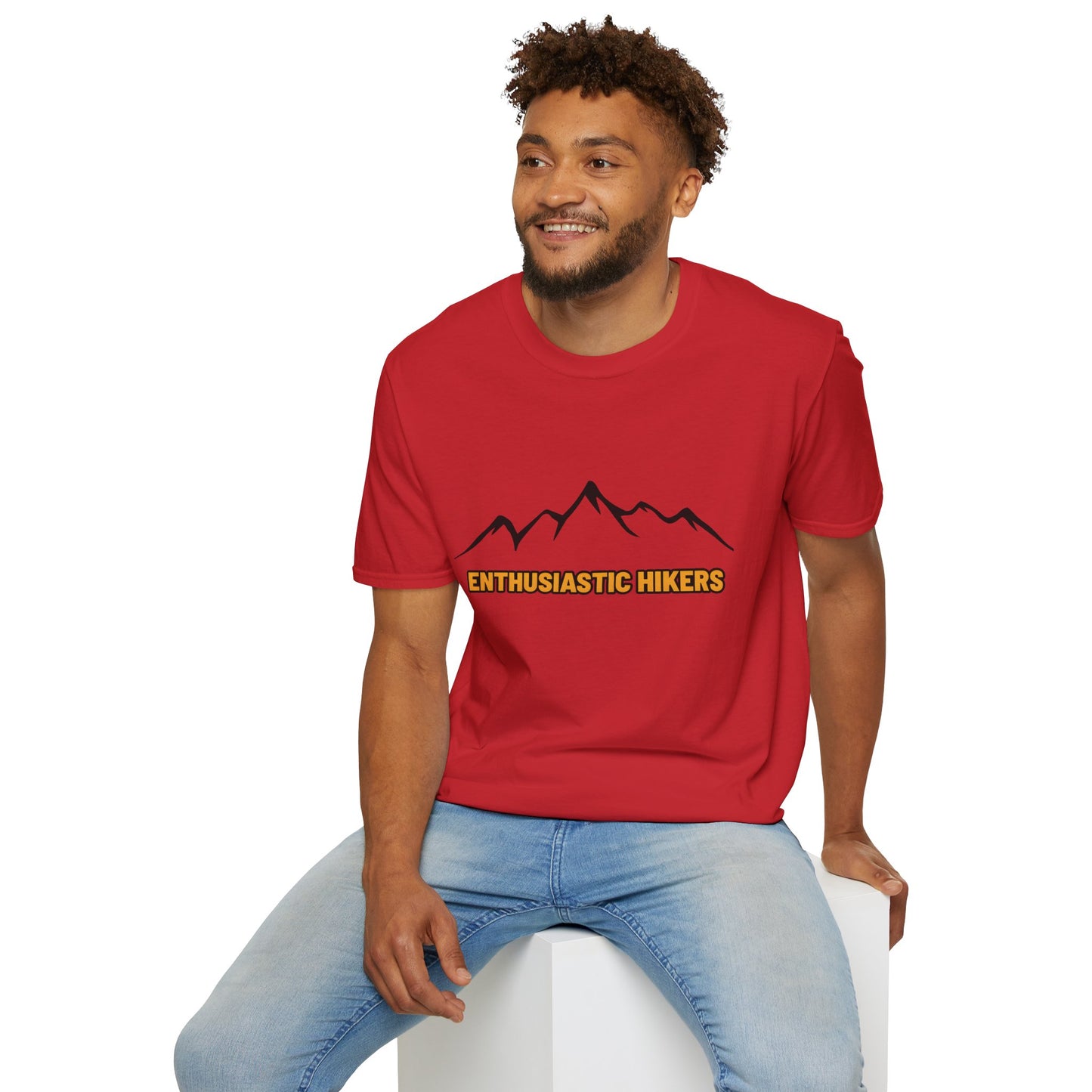 Mountain Enthusiast Hikers T-Shirt, Hiking Gift, Outdoor Apparel, Nature Tourism
