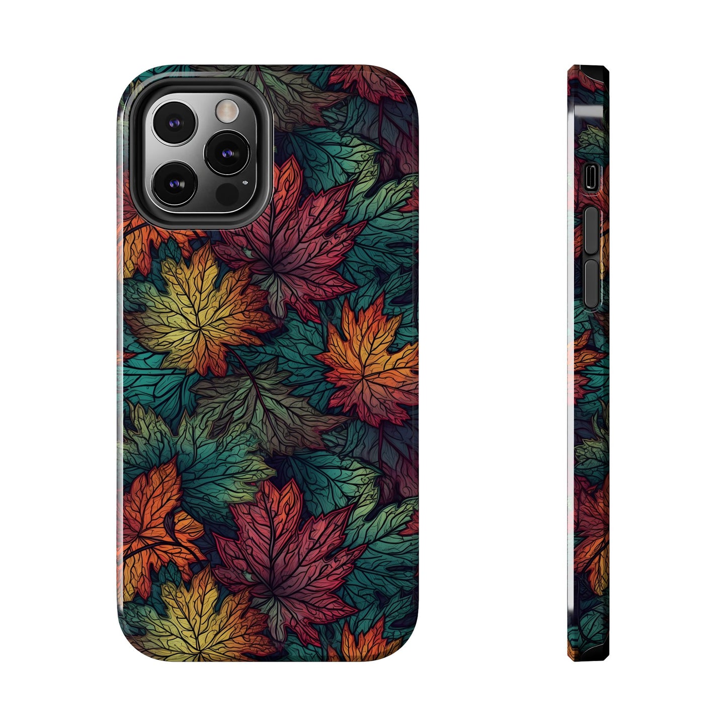 Fall Maple Leaf Tough Phone Cases - iPhone, Samsung, Protective Cover, Autumn