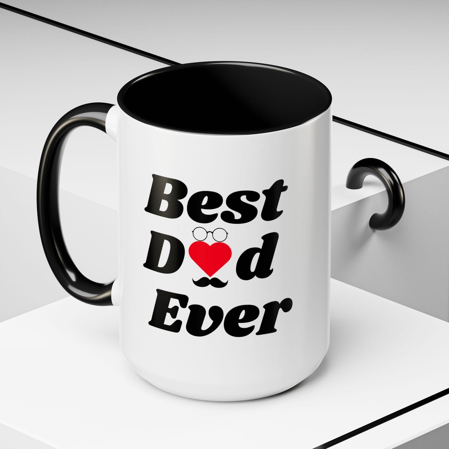 Mug Best Dad Ever Father's Day Birthday Ceramic Tea Cup Funny Gift
