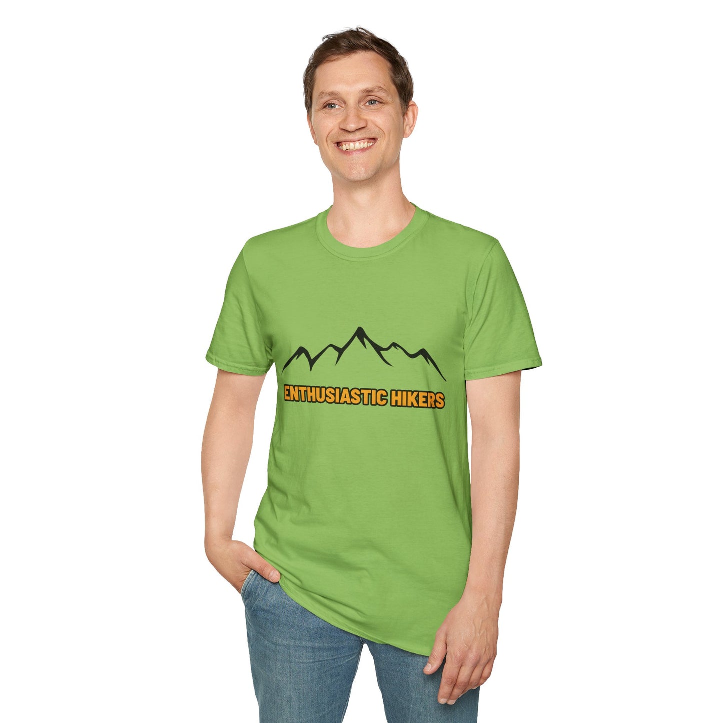 Mountain Enthusiast Hikers T-Shirt, Hiking Gift, Outdoor Apparel, Nature Tourism