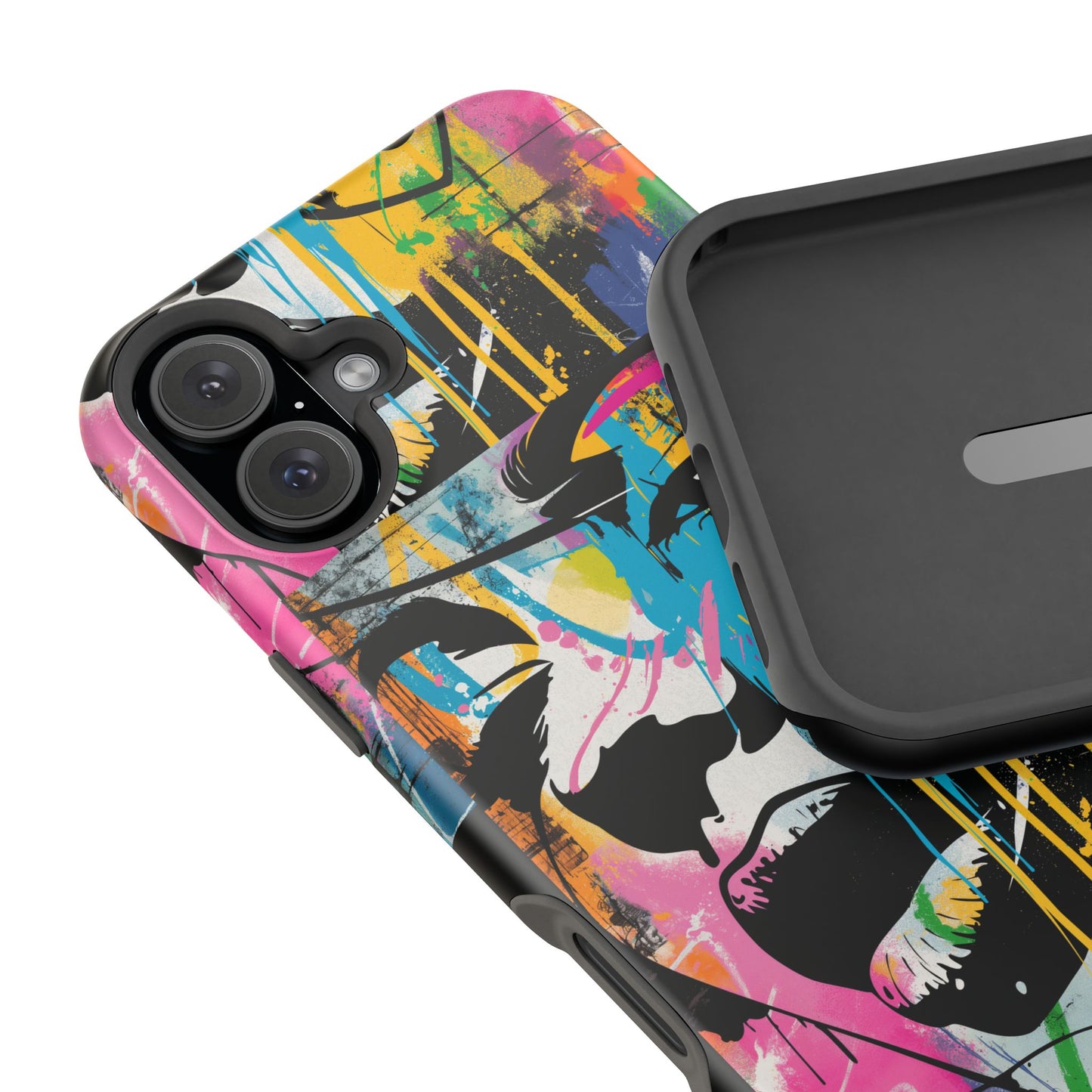 Phone Cases, Colorful Art, Trendy Accessories, Unique Gifts, Tough Cases with
