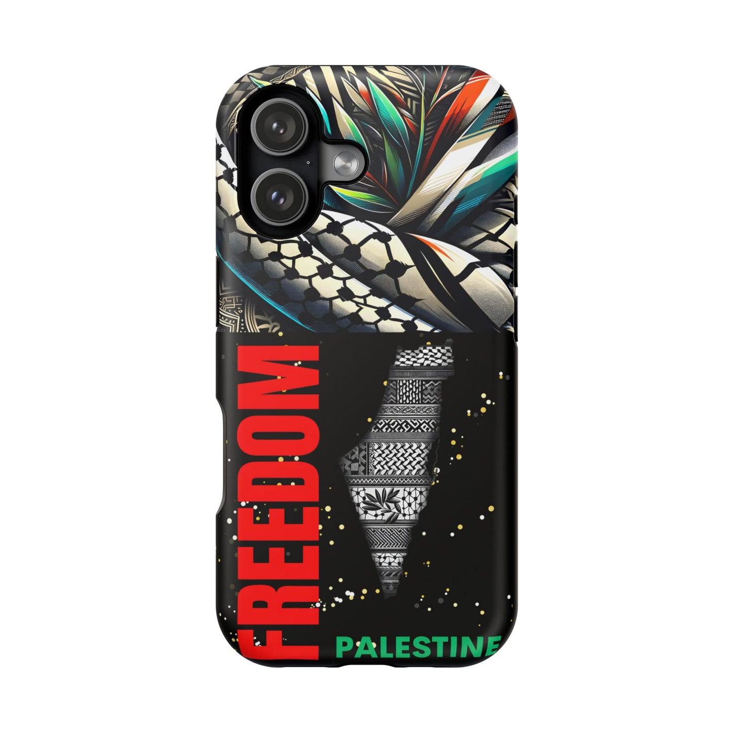 Palestine Activist Phone Cases, Unique Bouquet Design, Gift for Protesters