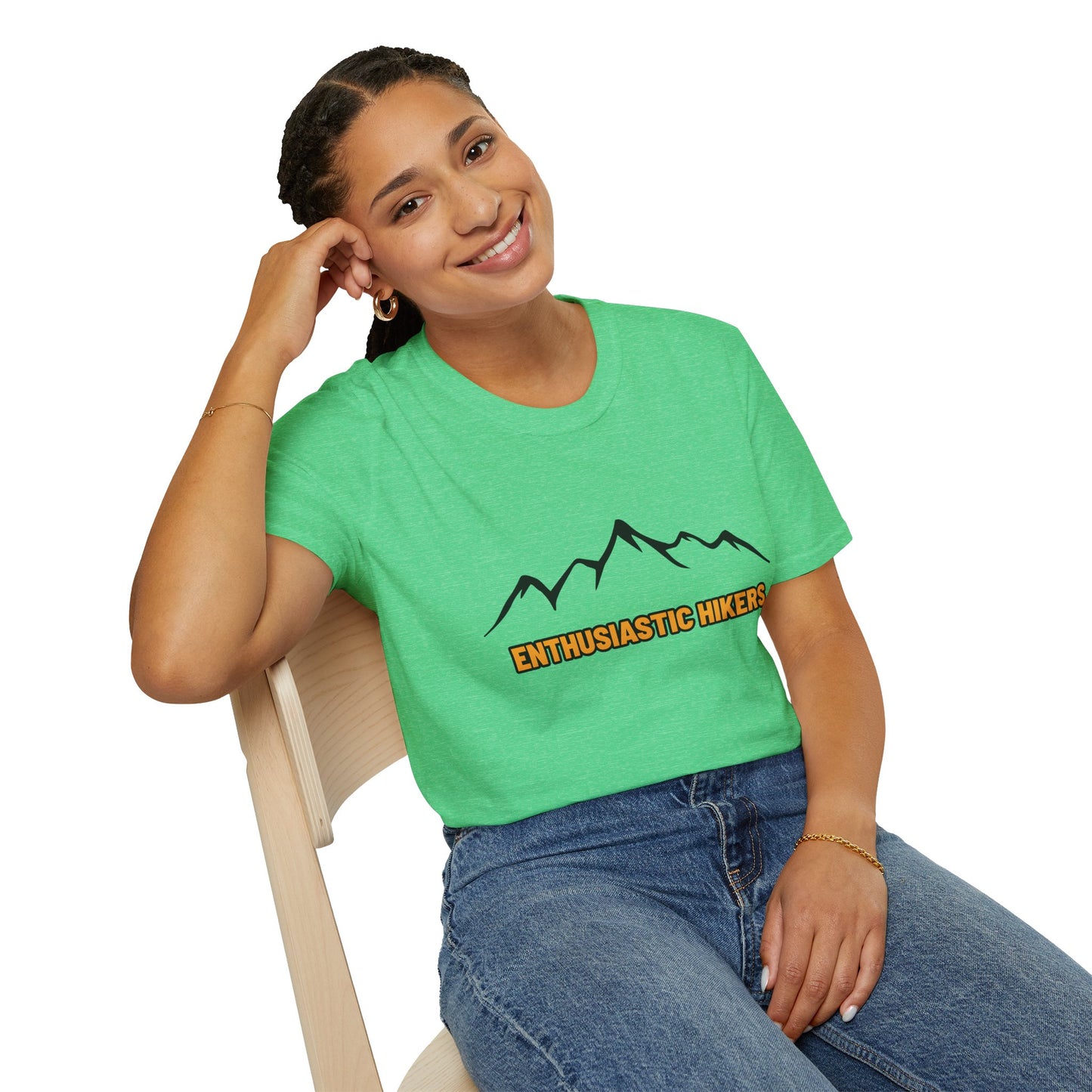 Mountain Enthusiast Hikers T-Shirt, Hiking Gift, Outdoor Apparel, Nature Tourism