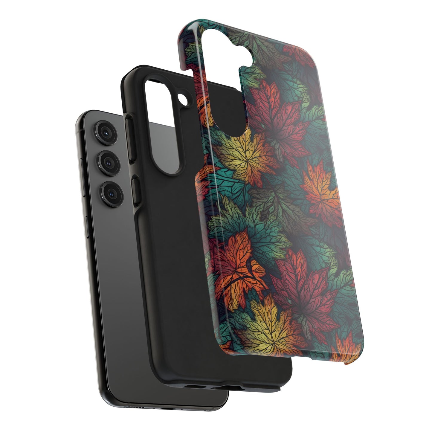 Fall Maple Leaf Tough Phone Cases - iPhone, Samsung, Protective Cover, Autumn