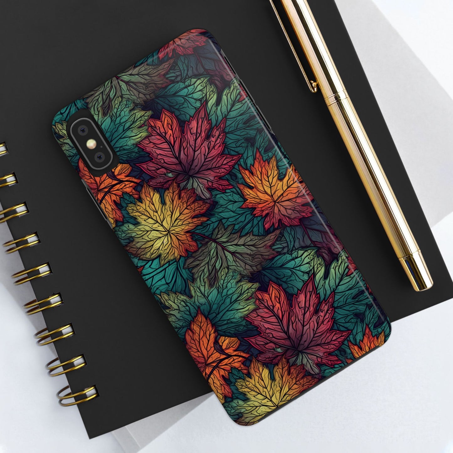 Fall Maple Leaf Tough Phone Cases - iPhone, Samsung, Protective Cover, Autumn