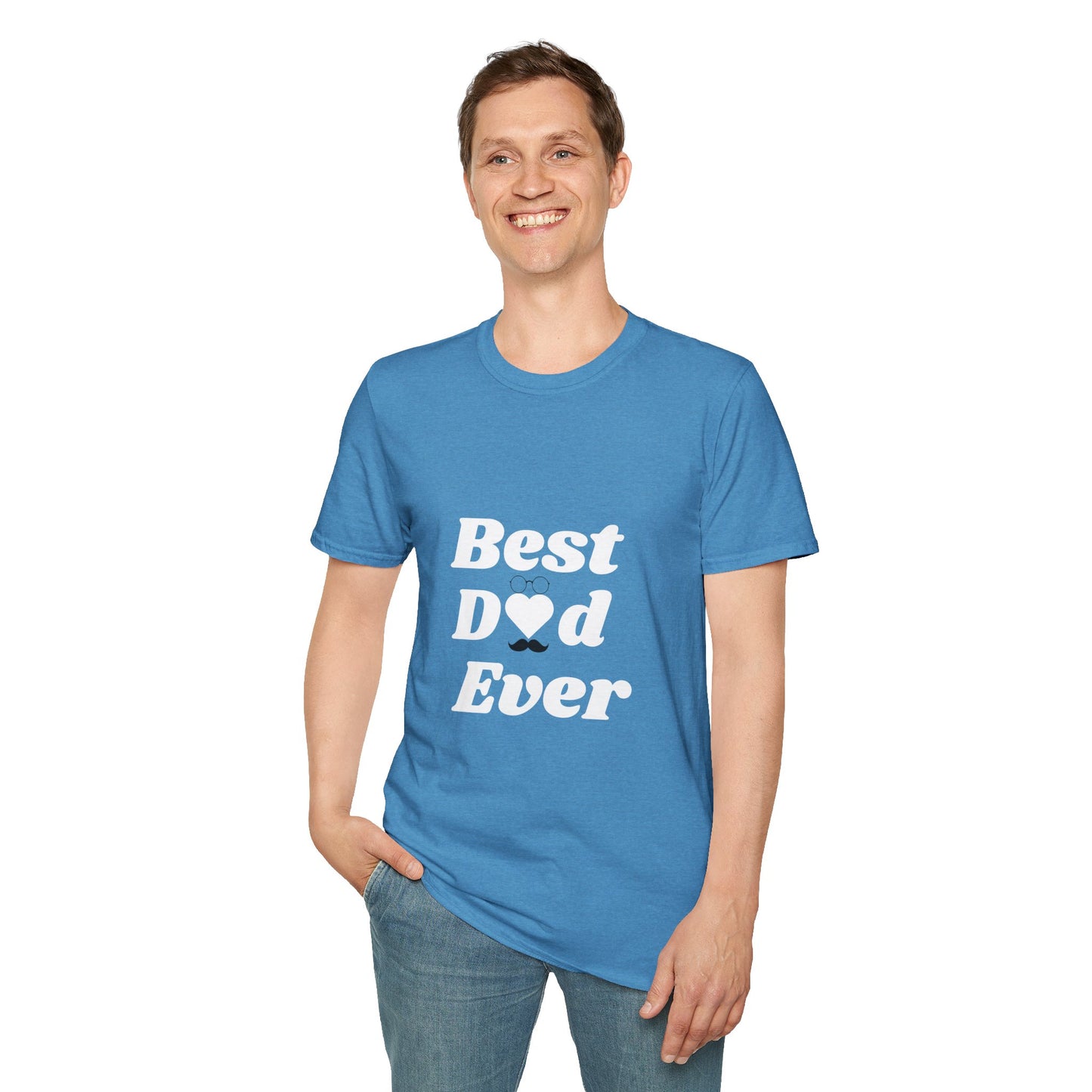 Best Dad Ever Unisex T-Shirt | Father's Day Gift, Soft Tee, Casual Wear