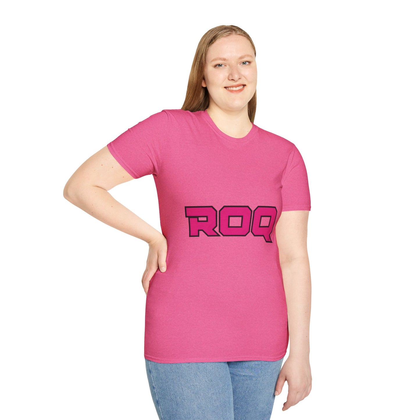 Bold ROQ Women Softstyle T-Shirt, Casual Wear, Gift for Friends, Graphic Tee