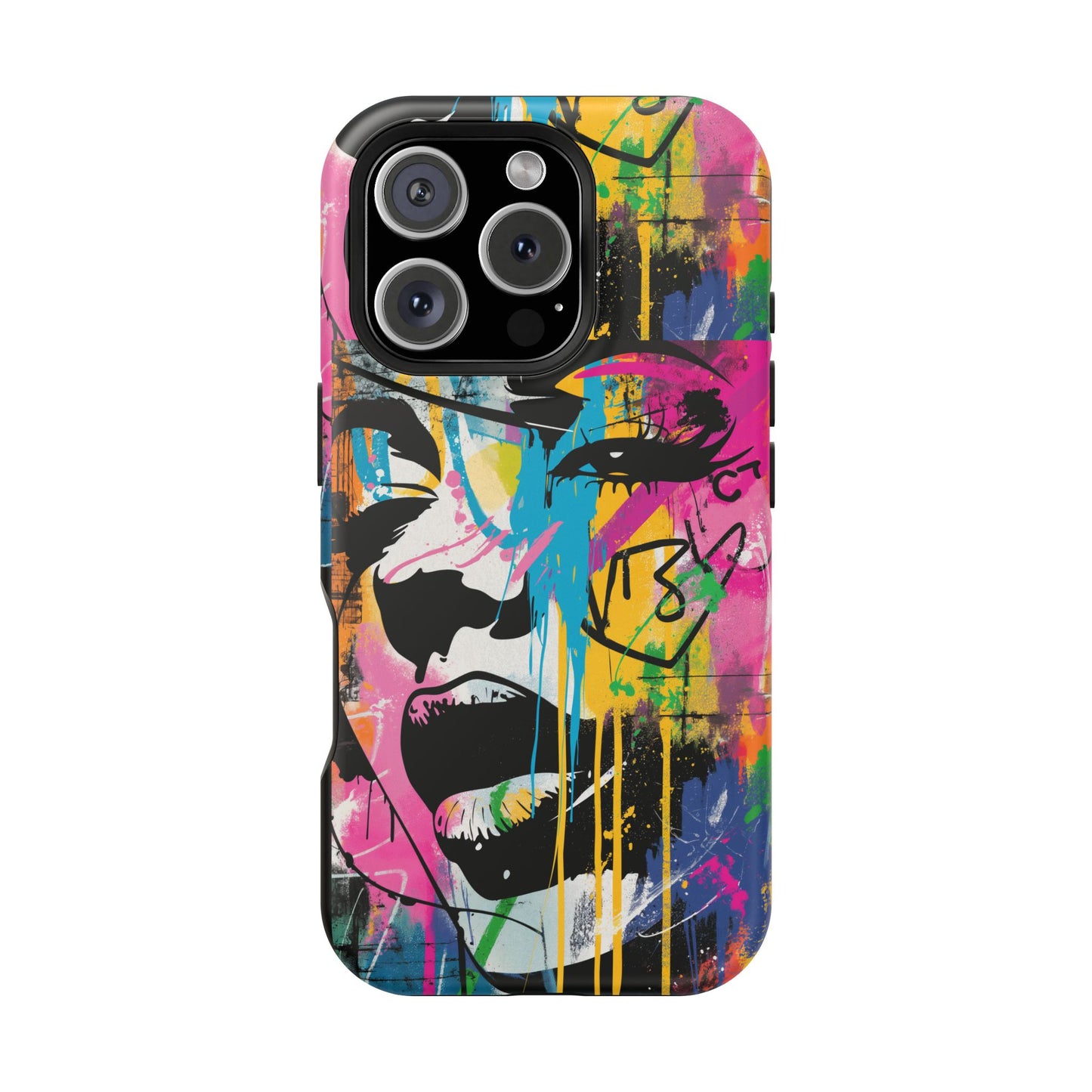 Phone Cases, Colorful Art, Trendy Accessories, Unique Gifts, Tough Cases with