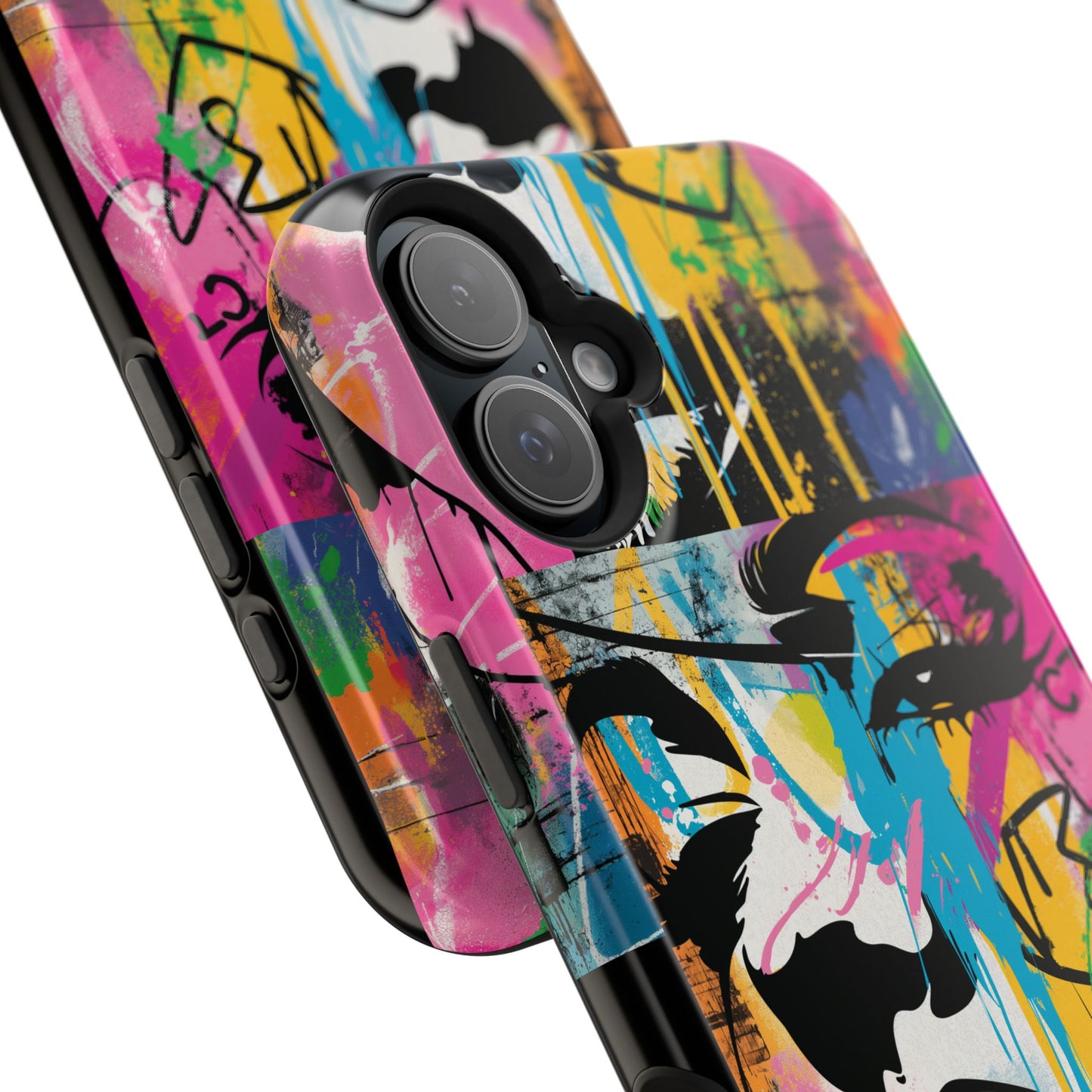 Phone Cases, Colorful Art, Trendy Accessories, Unique Gifts, Tough Cases with