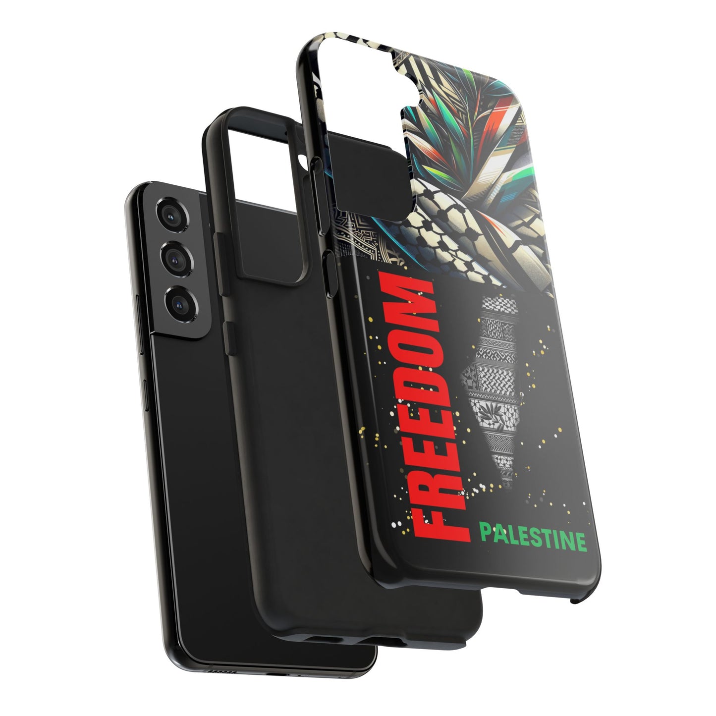 Freedom-Themed Phone Case, Durable Cover, Palestine Pride, Tough Phone Case