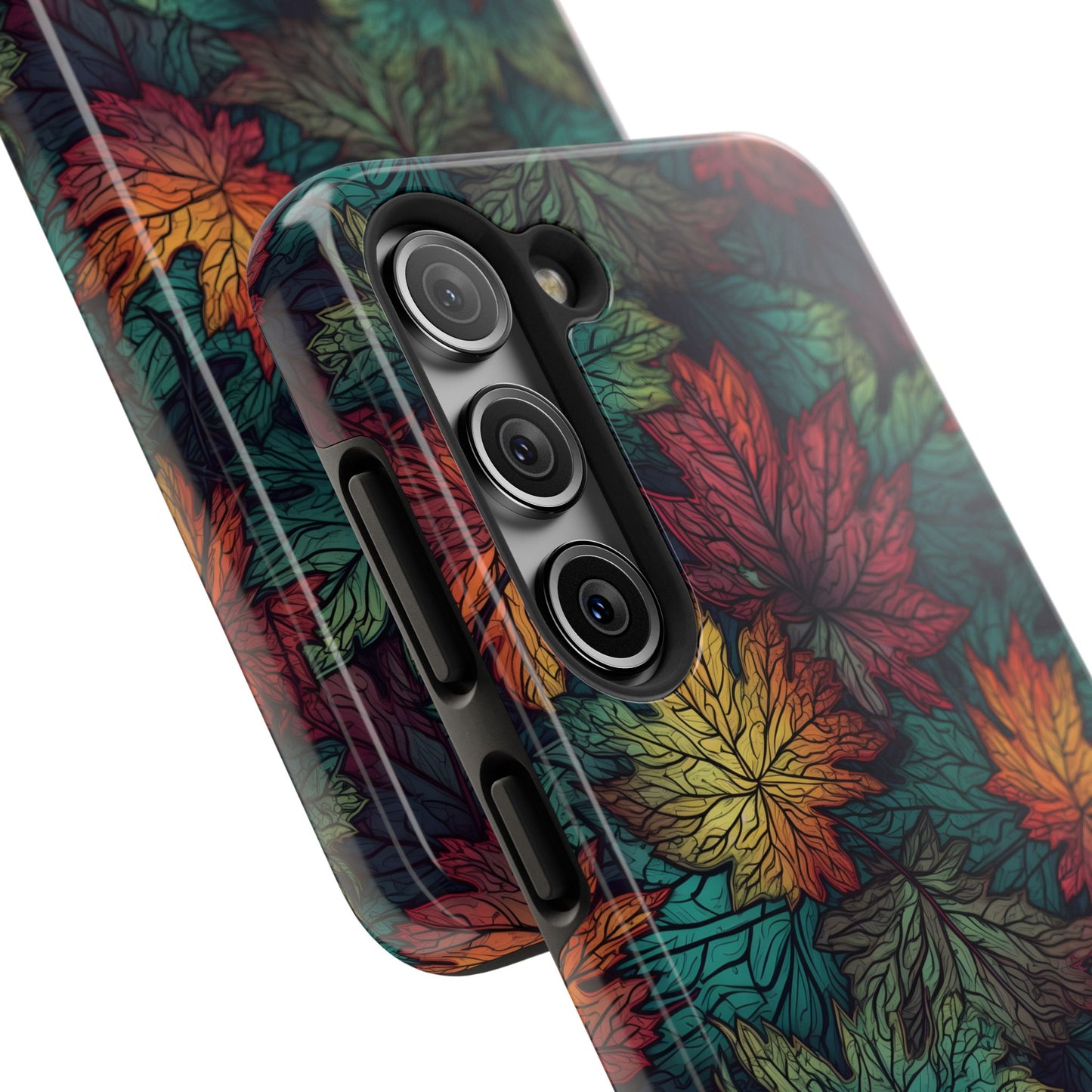 Fall Maple Leaf Tough Phone Cases - iPhone, Samsung, Protective Cover, Autumn