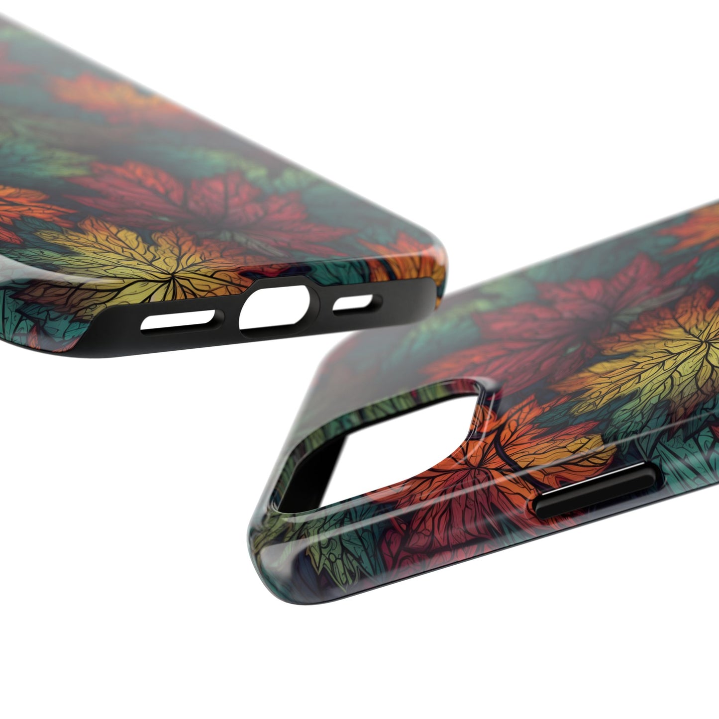 Fall Maple Leaf Tough Phone Cases - iPhone, Samsung, Protective Cover, Autumn