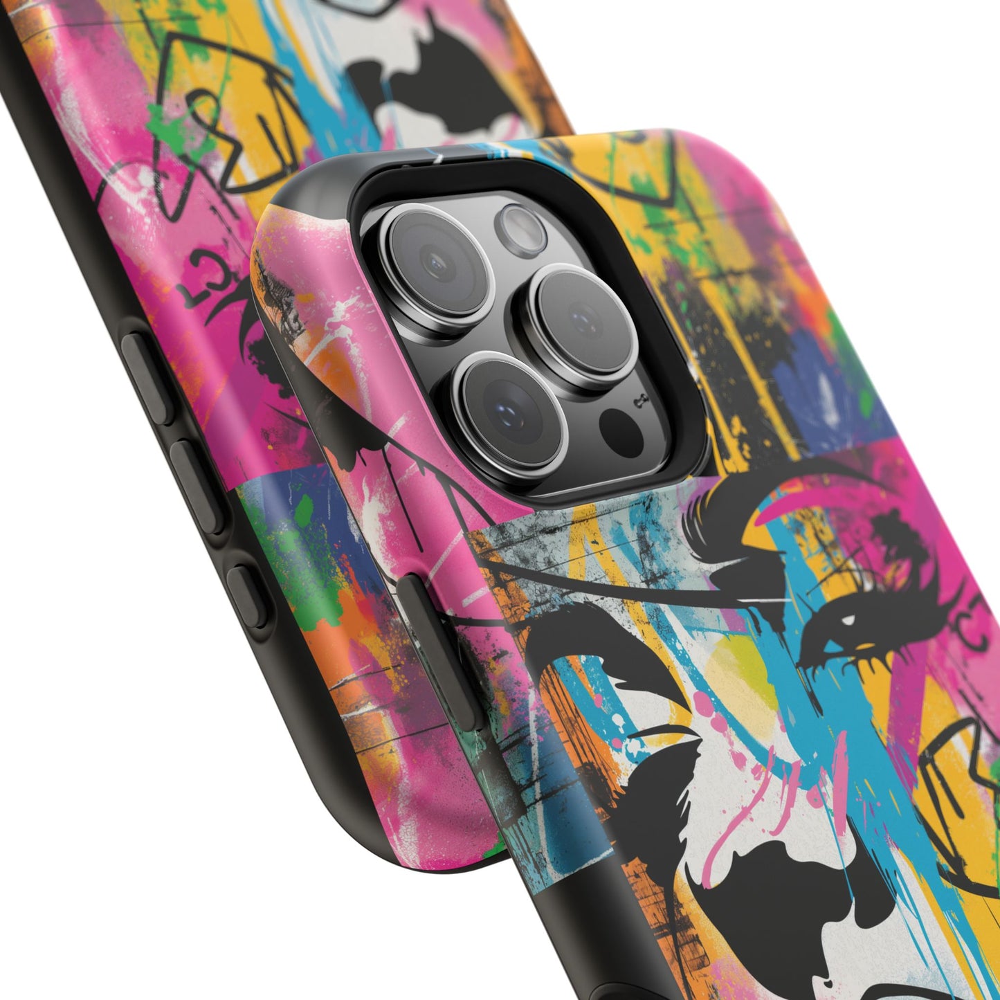 Phone Cases, Colorful Art, Trendy Accessories, Unique Gifts, Tough Cases with