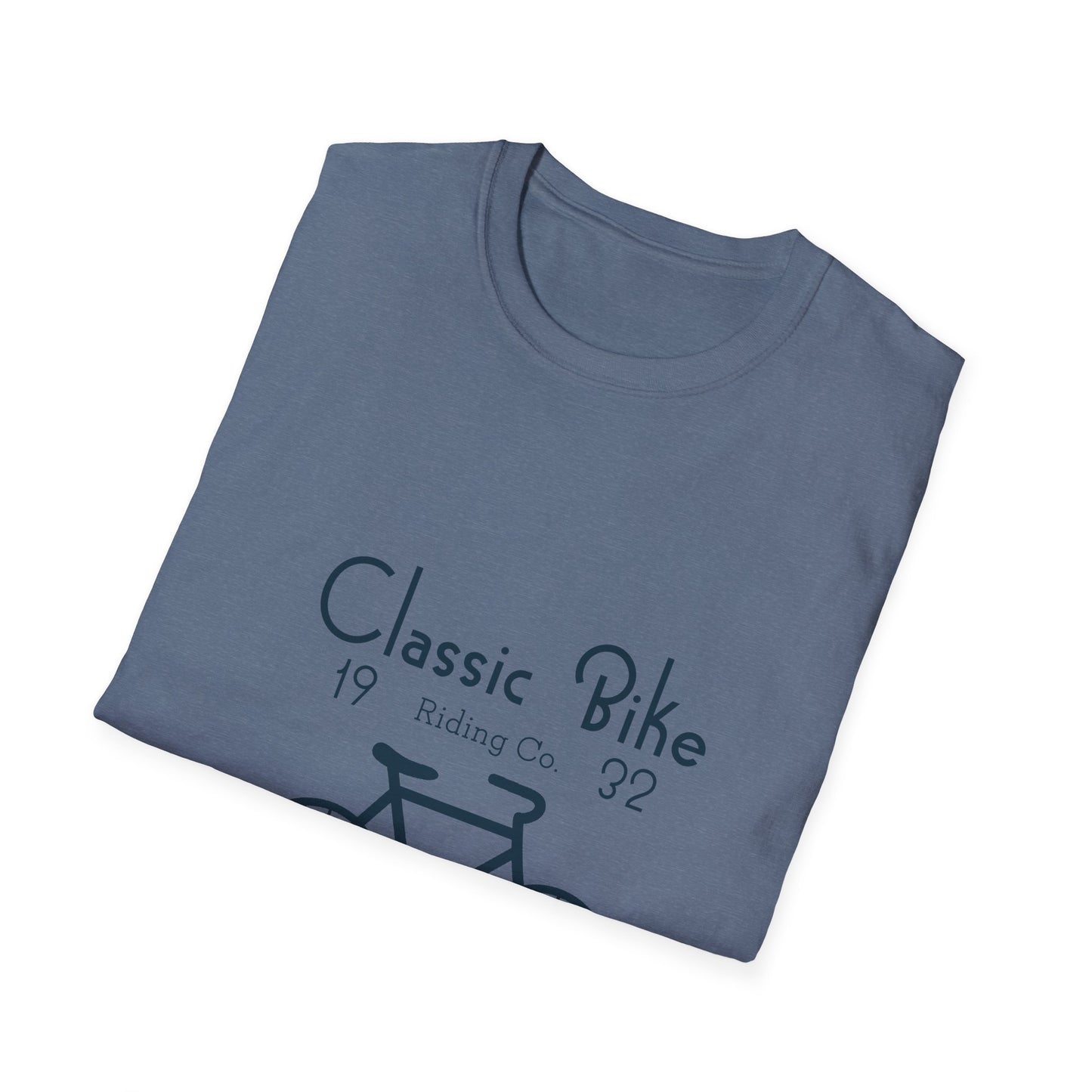 Classic Bike Unisex T-Shirt, Casual Cycling Tee, Gift for Bikers, Retro Cycle