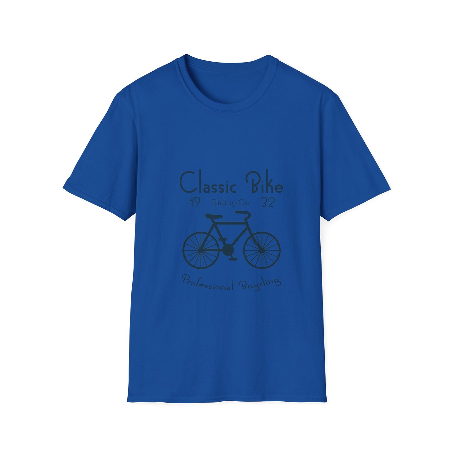 Classic Bike Unisex T-Shirt, Casual Cycling Tee, Gift for Bikers, Retro Cycle