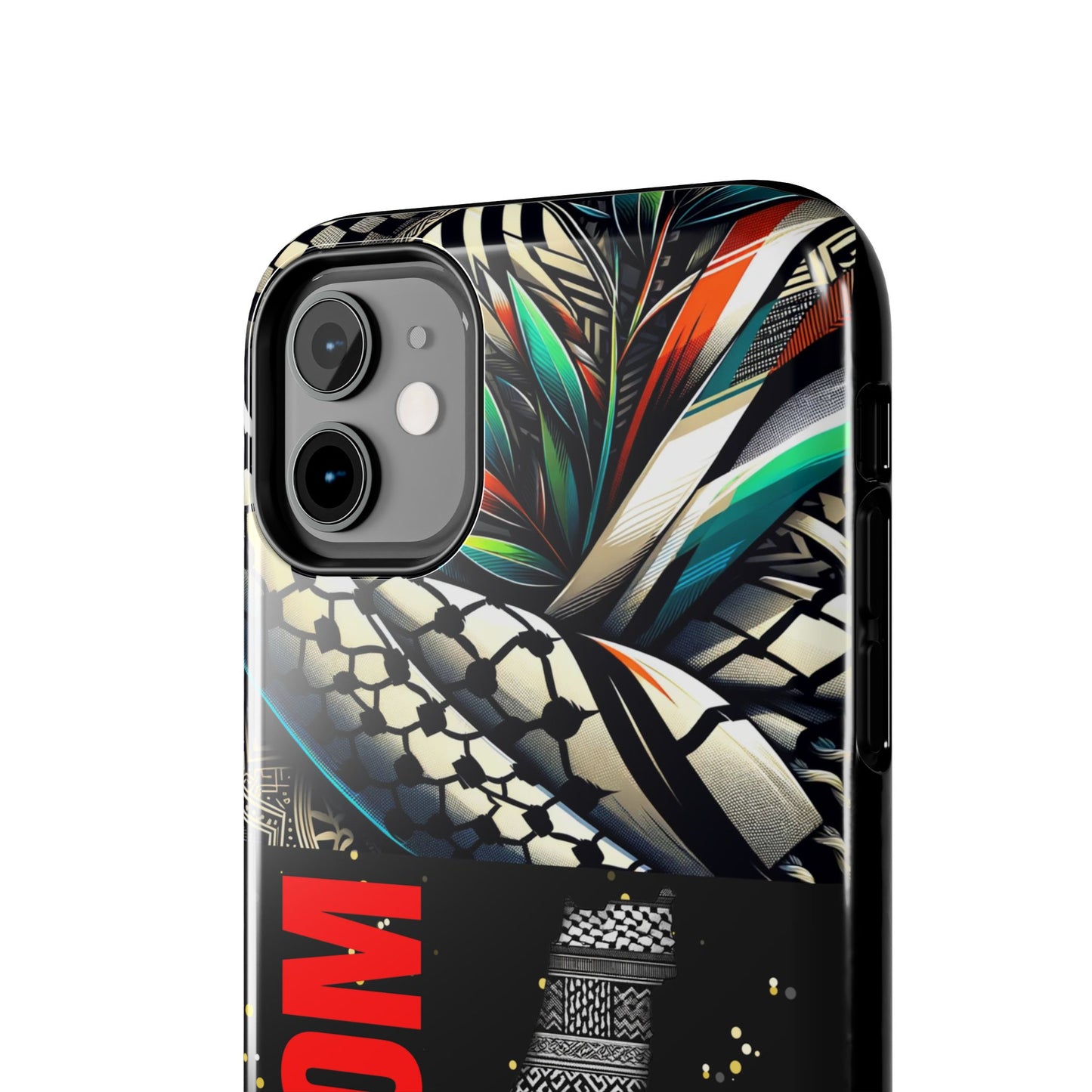 Freedom-Themed Phone Case, Durable Cover, Palestine Pride, Tough Phone Case