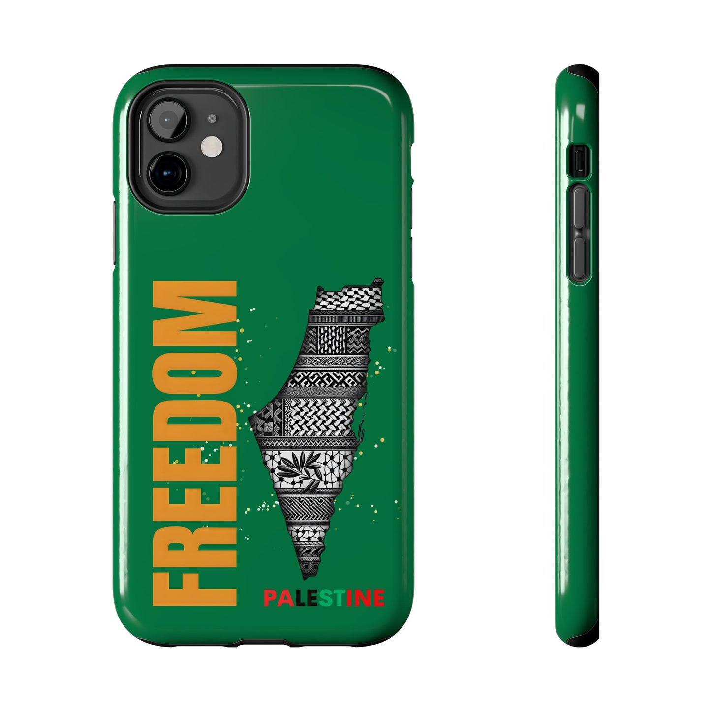 Palestine Freedom Tough Phone Cases, Palestinian Durable iPhone Covers, Unique
