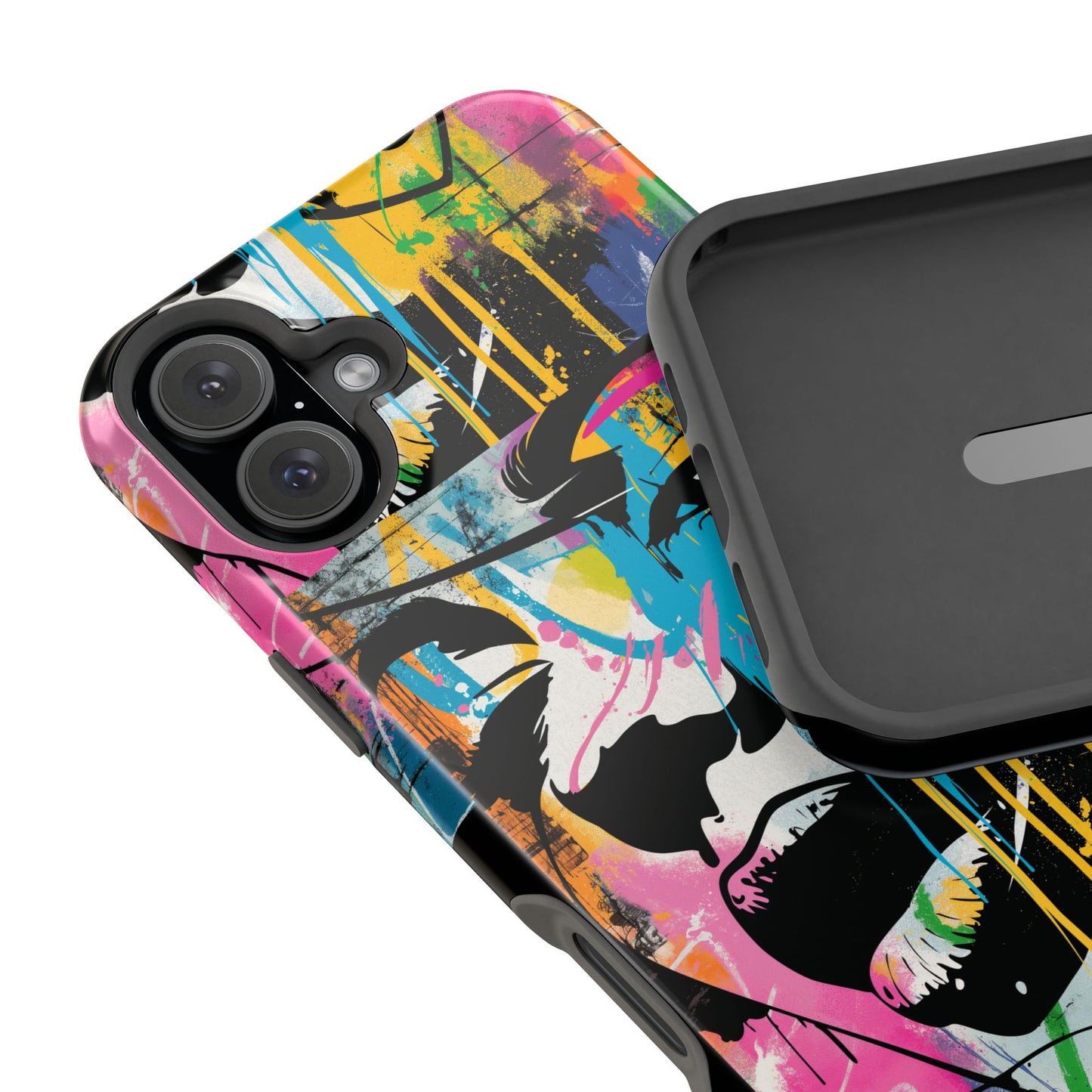 Phone Cases, Colorful Art, Trendy Accessories, Unique Gifts, Tough Cases with