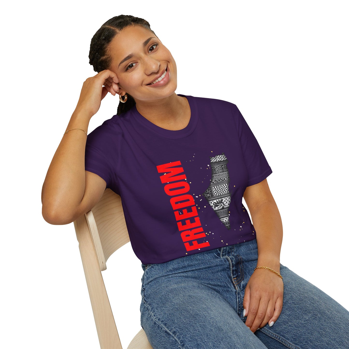 Palestine Freedom Unisex T-Shirt - Activists Tee, Human Rights Shirt, Protest