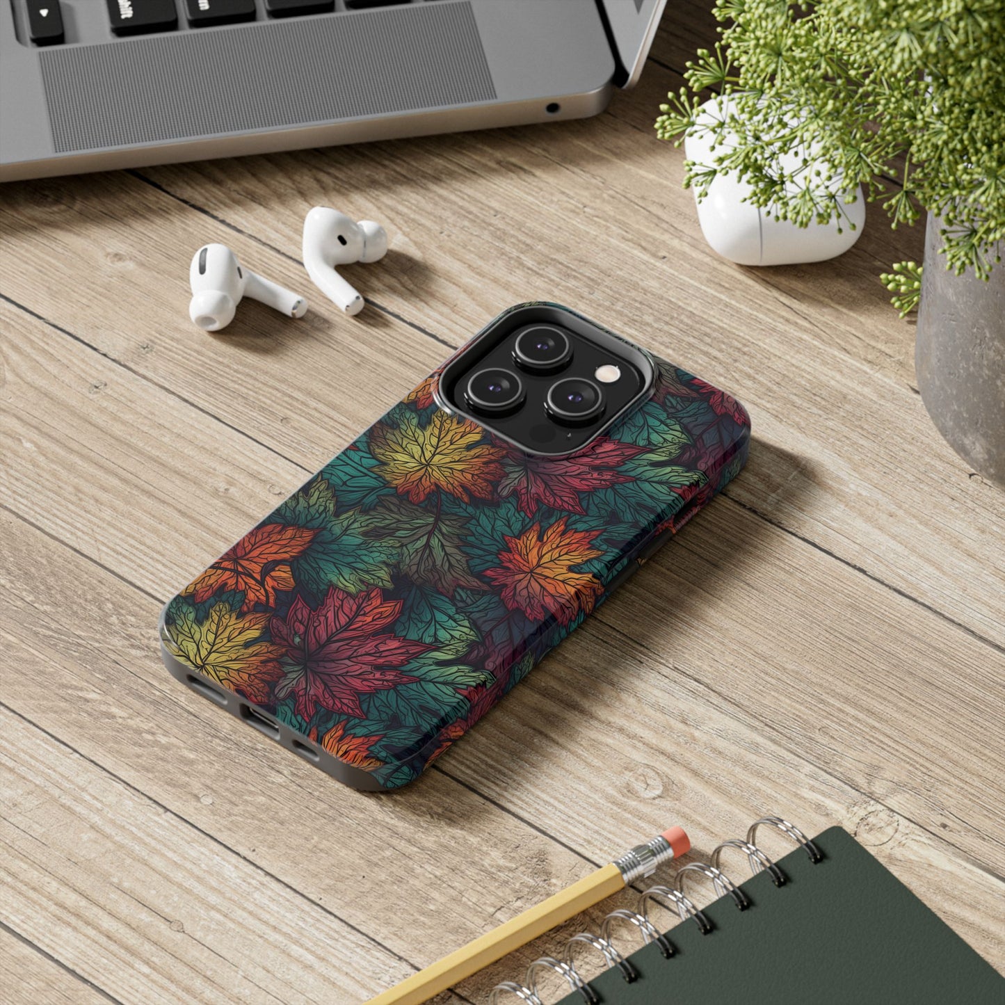 Fall Maple Leaf Tough Phone Cases - iPhone, Samsung, Protective Cover, Autumn