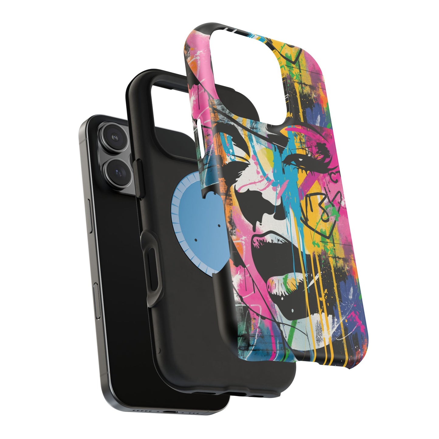 Phone Cases, Colorful Art, Trendy Accessories, Unique Gifts, Tough Cases with