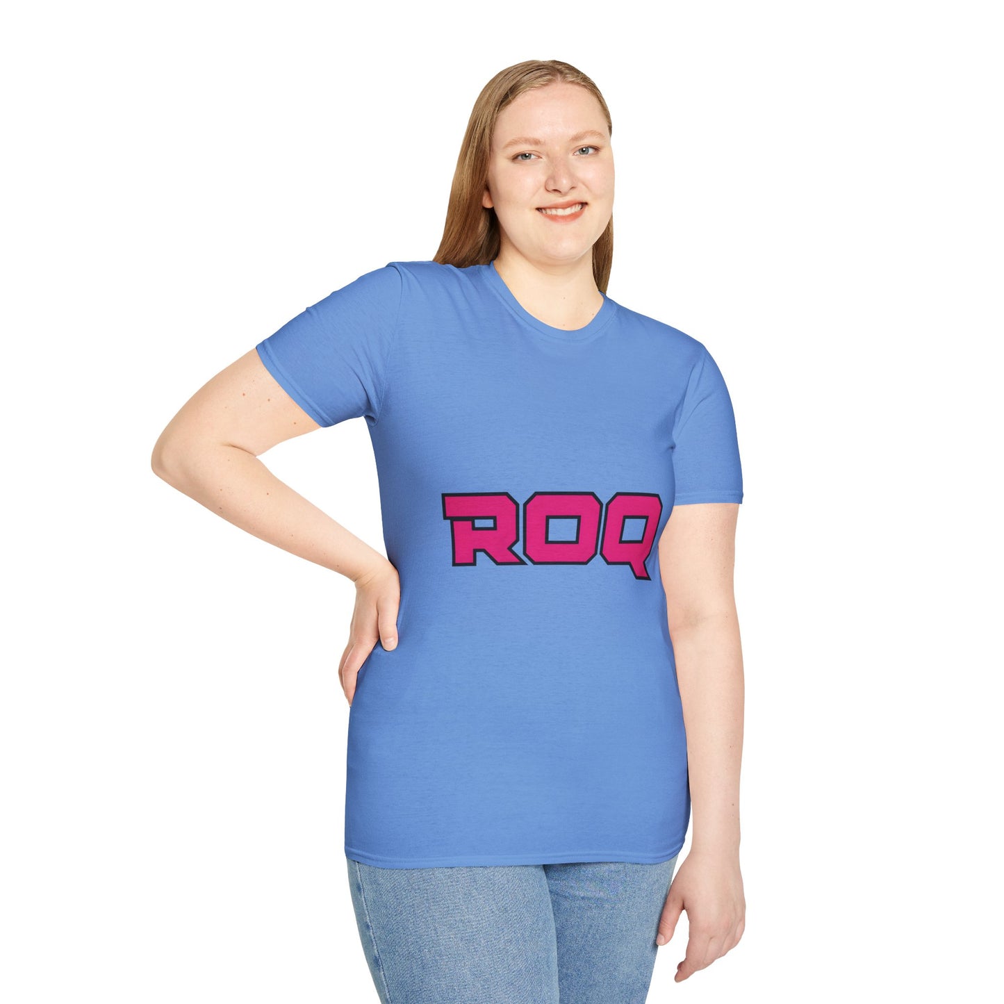 Bold ROQ Women Softstyle T-Shirt, Casual Wear, Gift for Friends, Graphic Tee