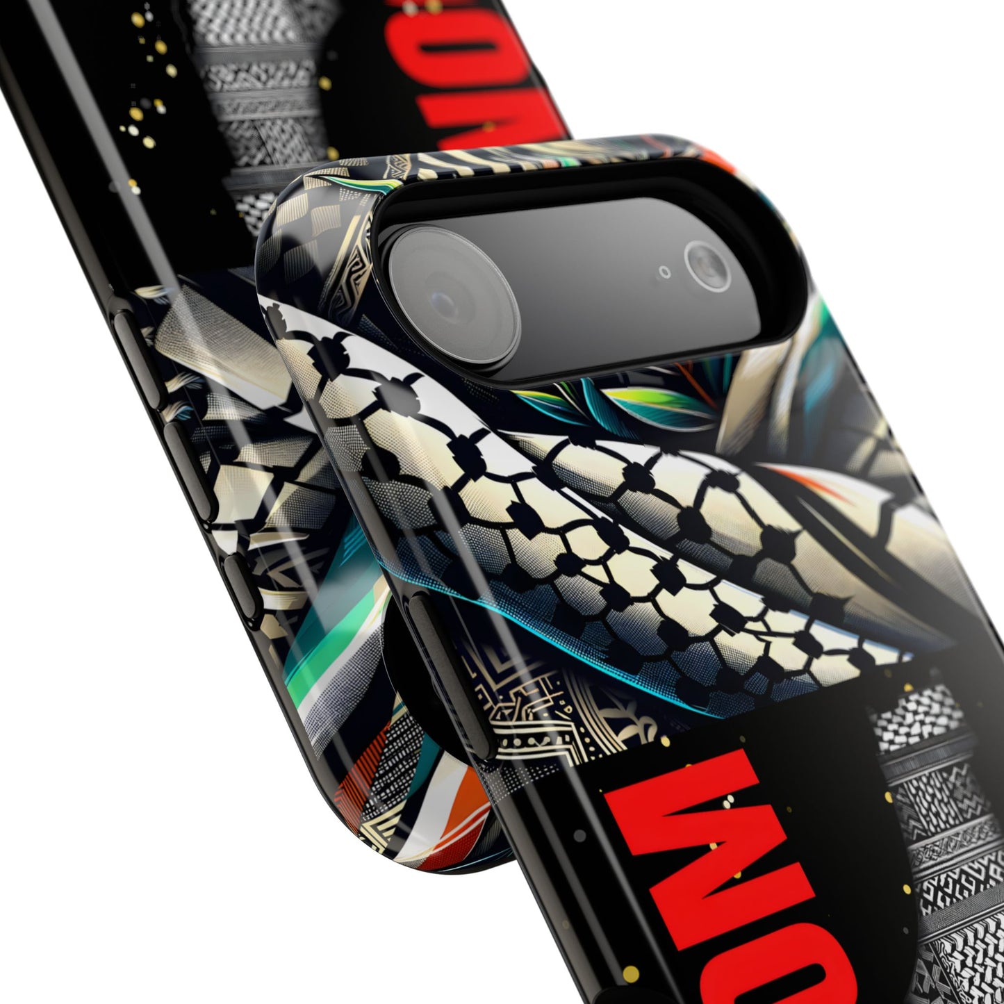 Palestine Activist Phone Cases, Unique Bouquet Design, Gift for Protesters