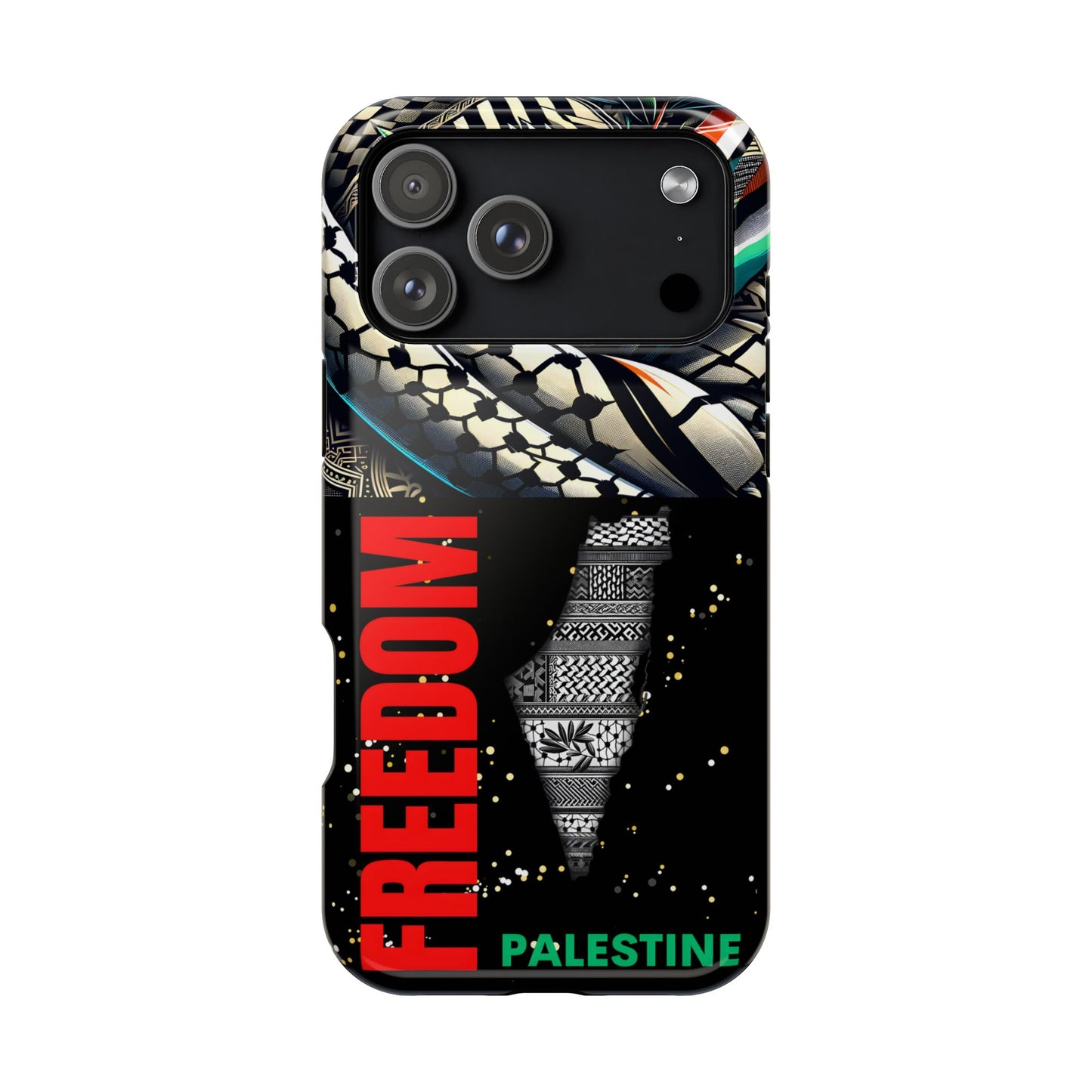 Palestine Activist Phone Cases, Unique Bouquet Design, Gift for Protesters