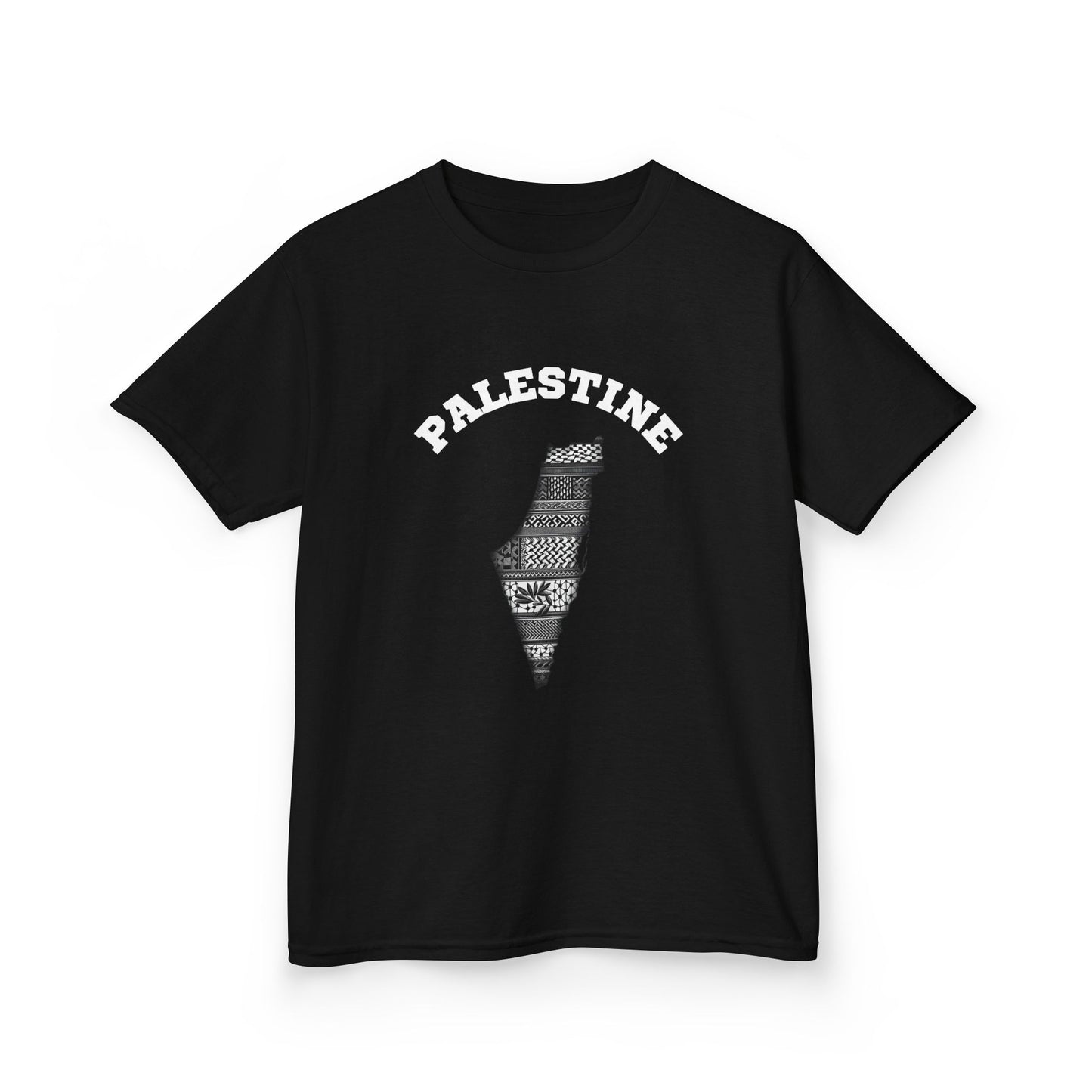 Palestine Kids Tee, Meaningful Youth Shirt, Gift for Children, Cultural Identity