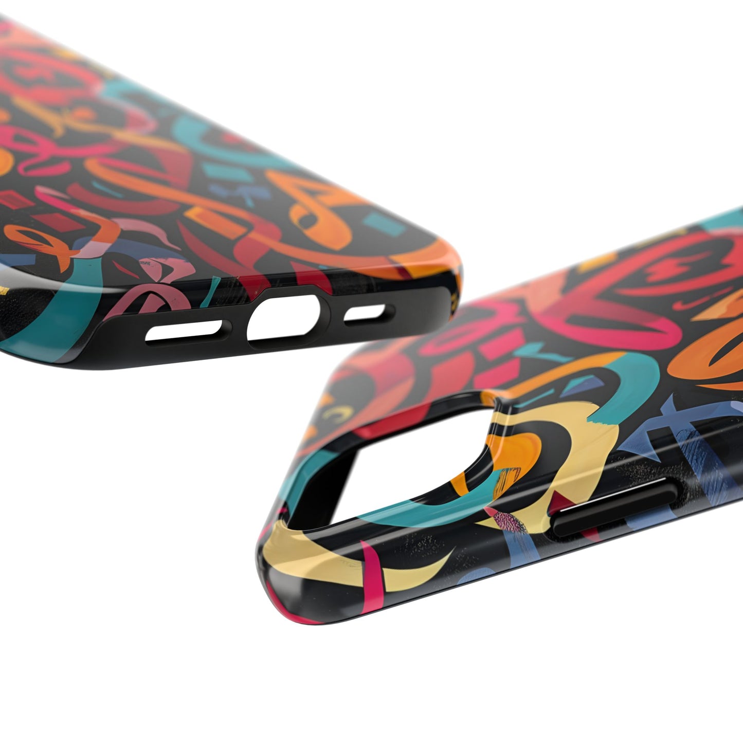 Arabic Graffiti Phone Cases, Calligraphy Patterns, iPhone Samsung Cases