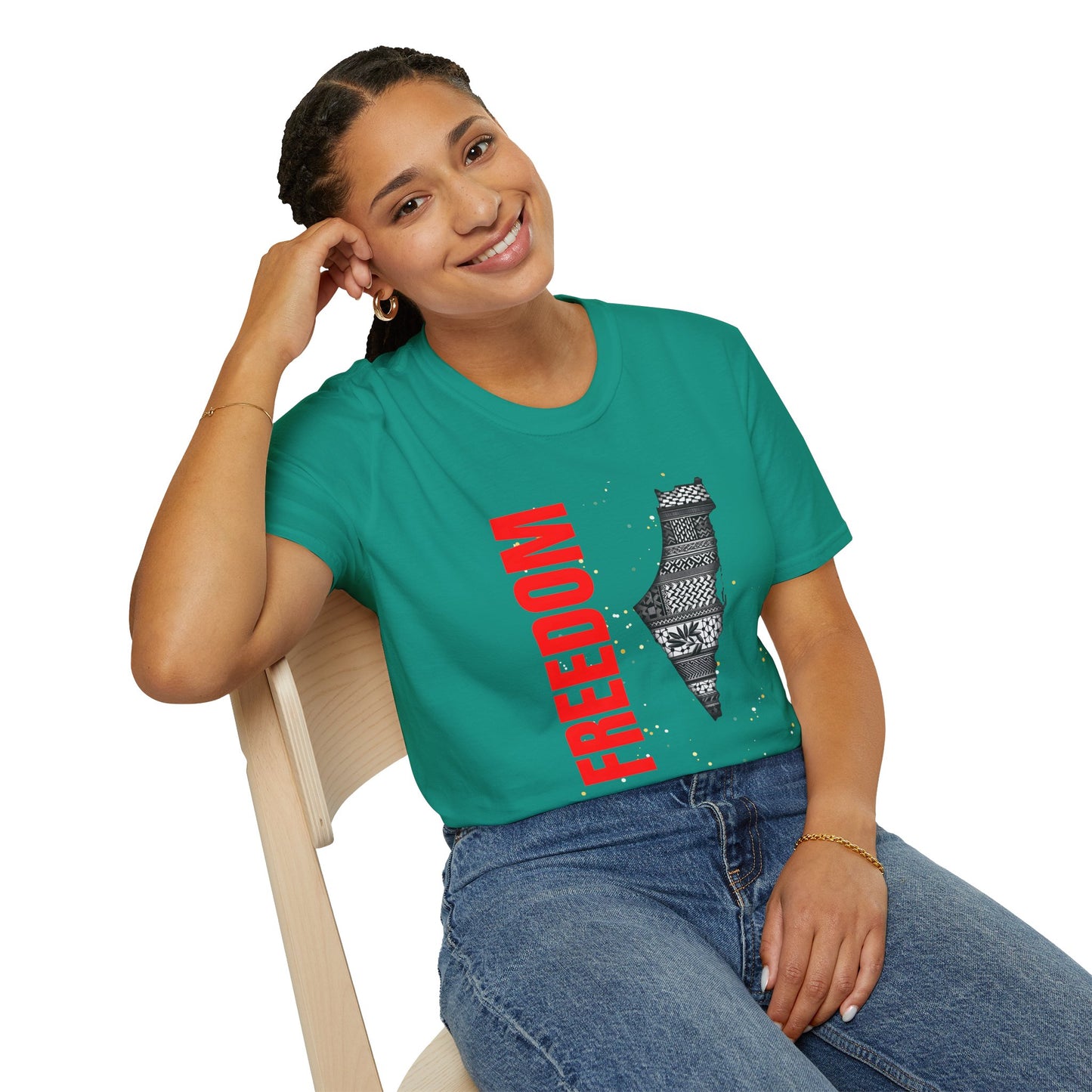 Palestine Freedom Unisex T-Shirt - Activists Tee, Human Rights Shirt, Protest