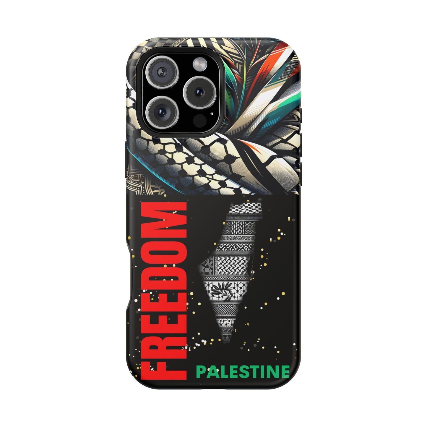 Palestine Activist Phone Cases, Unique Bouquet Design, Gift for Protesters
