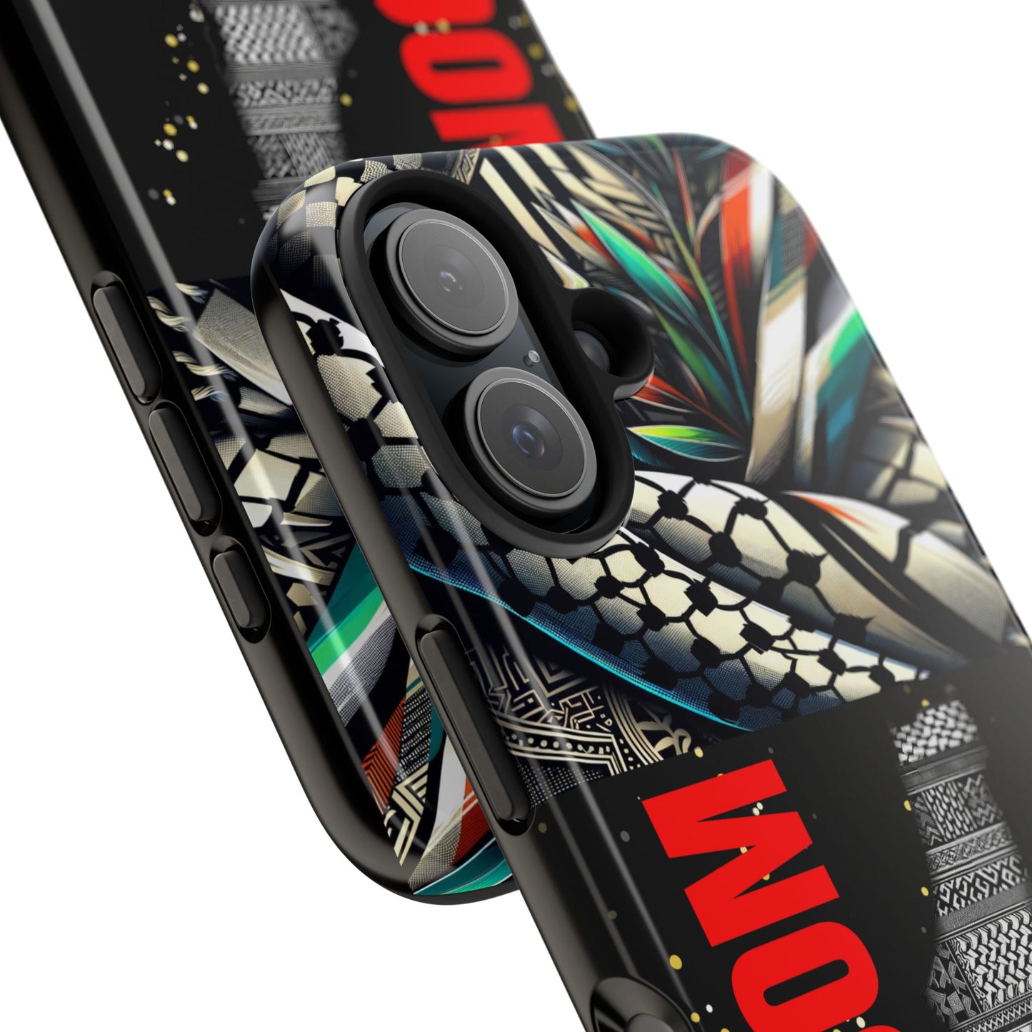 Freedom-Themed Phone Case, Durable Cover, Palestine Pride, Tough Phone Case
