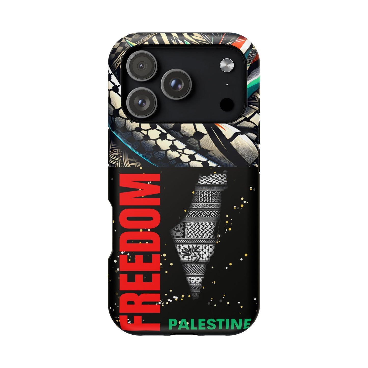 Palestine Activist Phone Cases, Unique Bouquet Design, Gift for Protesters
