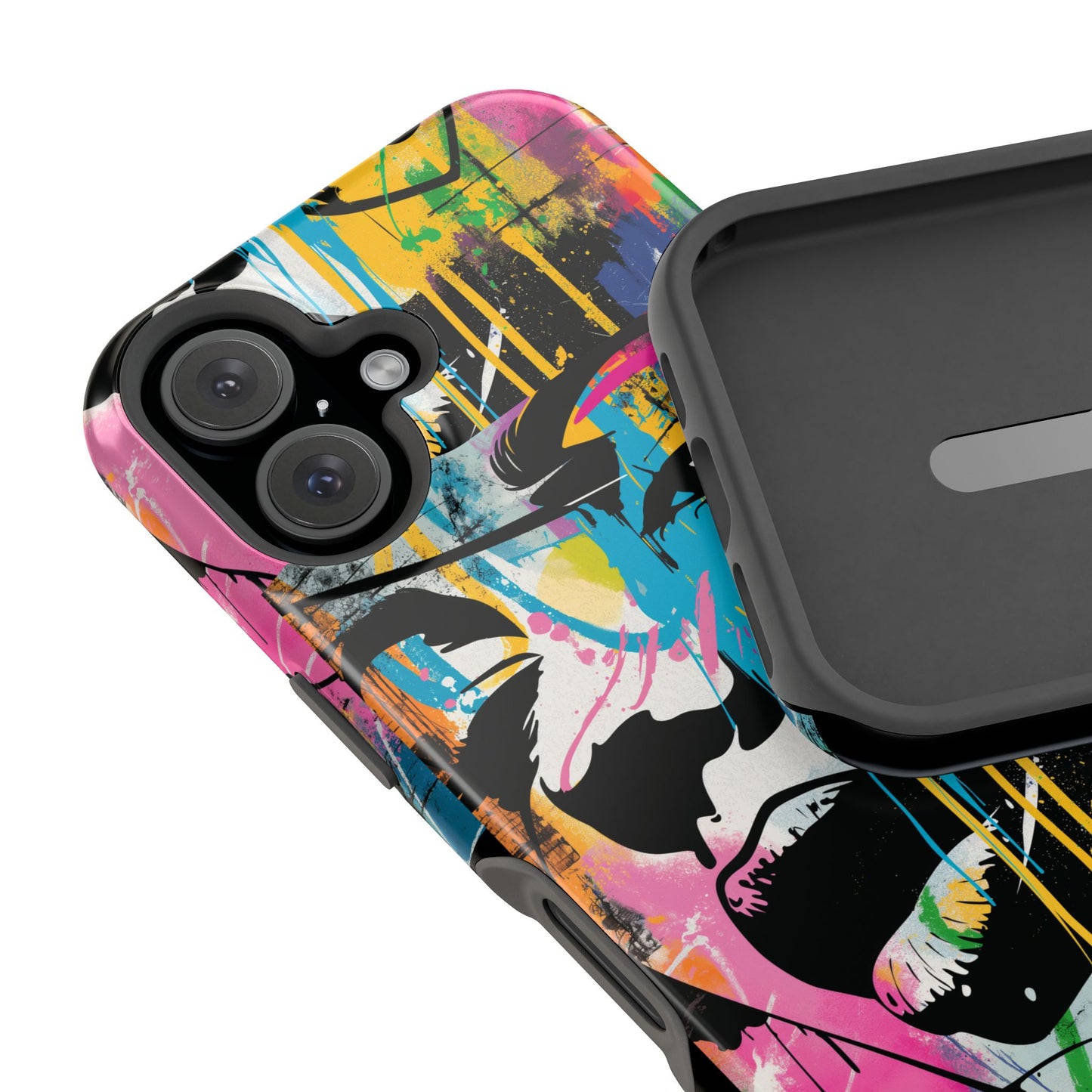 Phone Cases, Colorful Art, Trendy Accessories, Unique Gifts, Tough Cases with