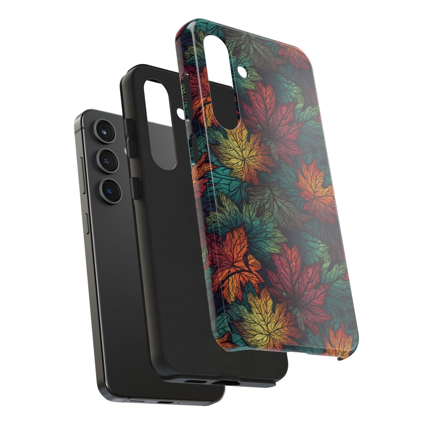 Fall Maple Leaf Tough Phone Cases - iPhone, Samsung, Protective Cover, Autumn