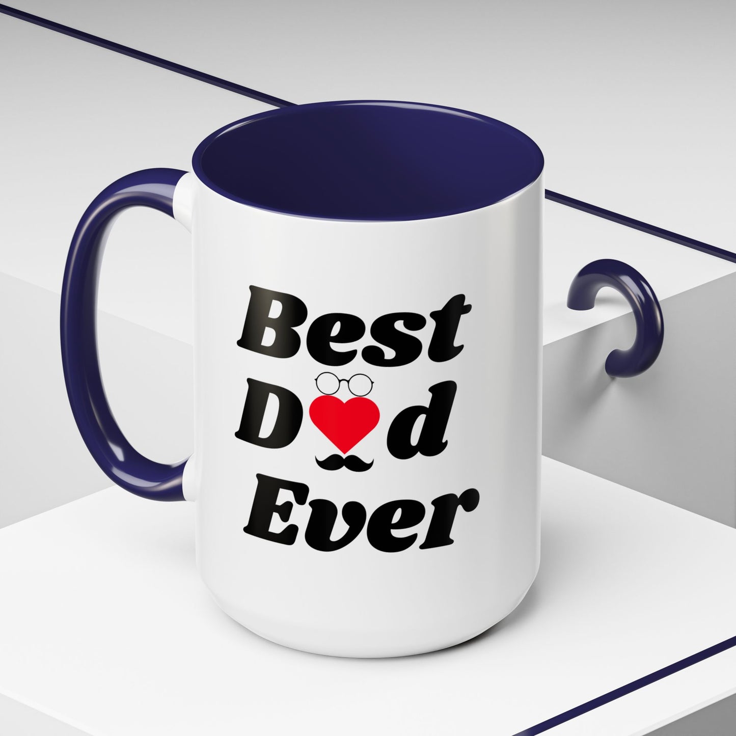 Mug Best Dad Ever Father's Day Birthday Ceramic Tea Cup Funny Gift
