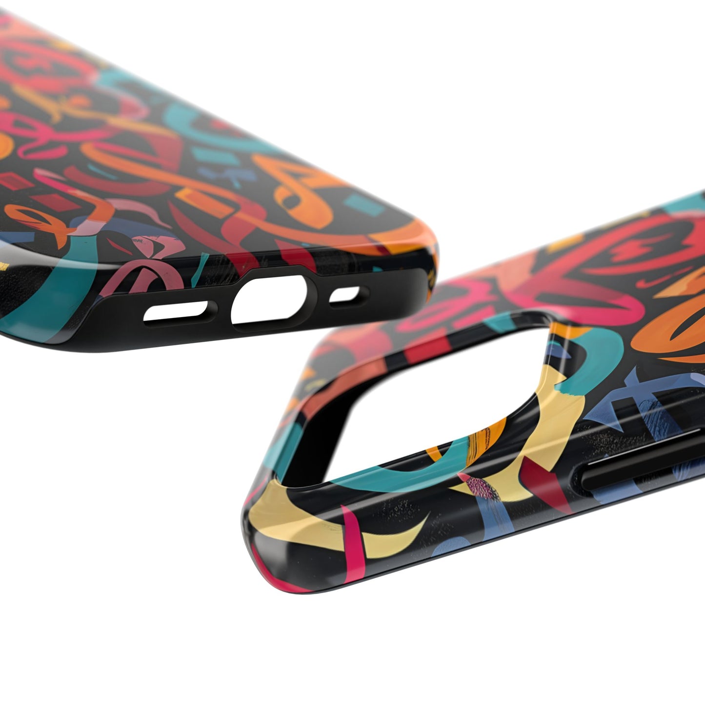 Arabic Graffiti Phone Cases, Calligraphy Patterns, iPhone Samsung Cases