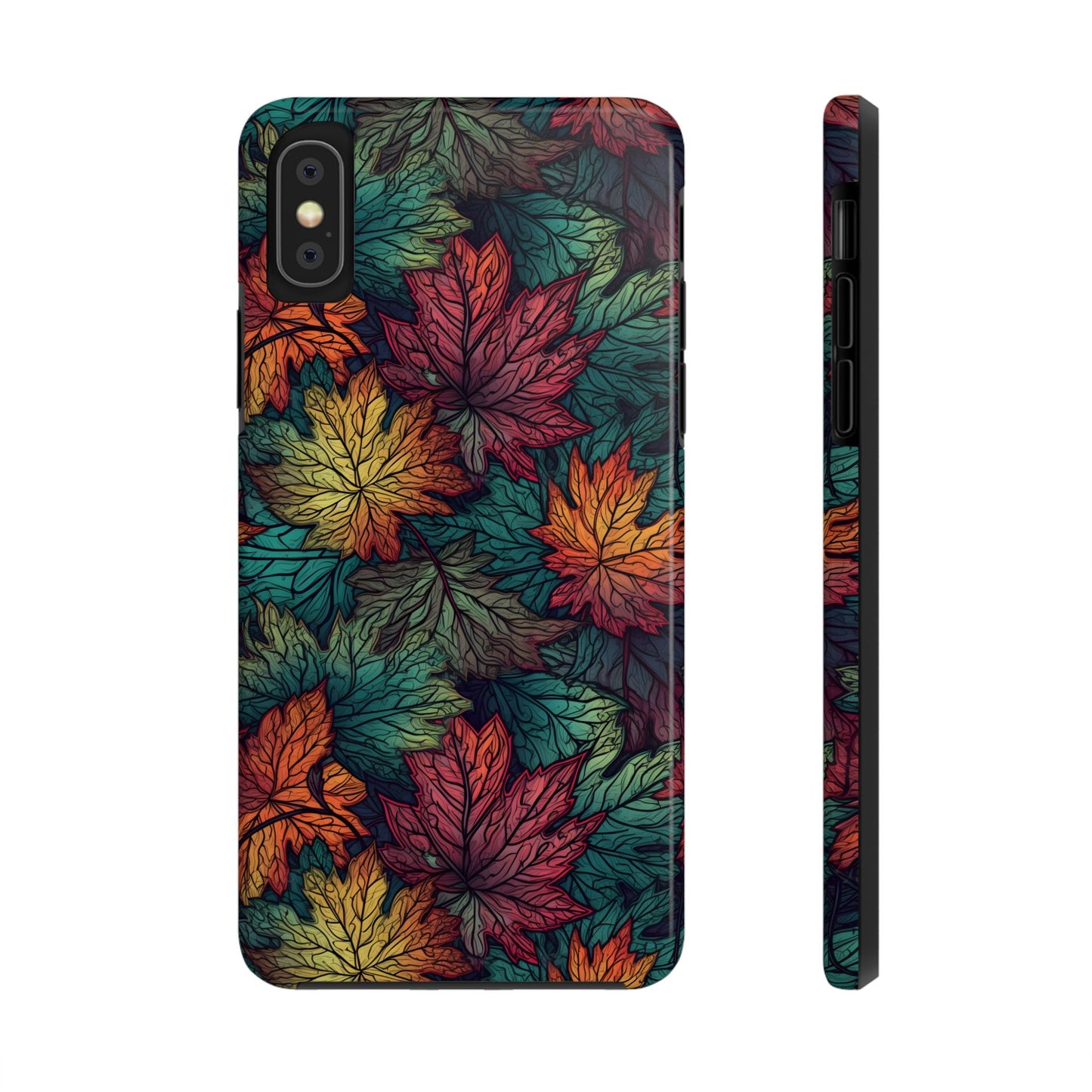 Fall Maple Leaf Tough Phone Cases - iPhone, Samsung, Protective Cover, Autumn