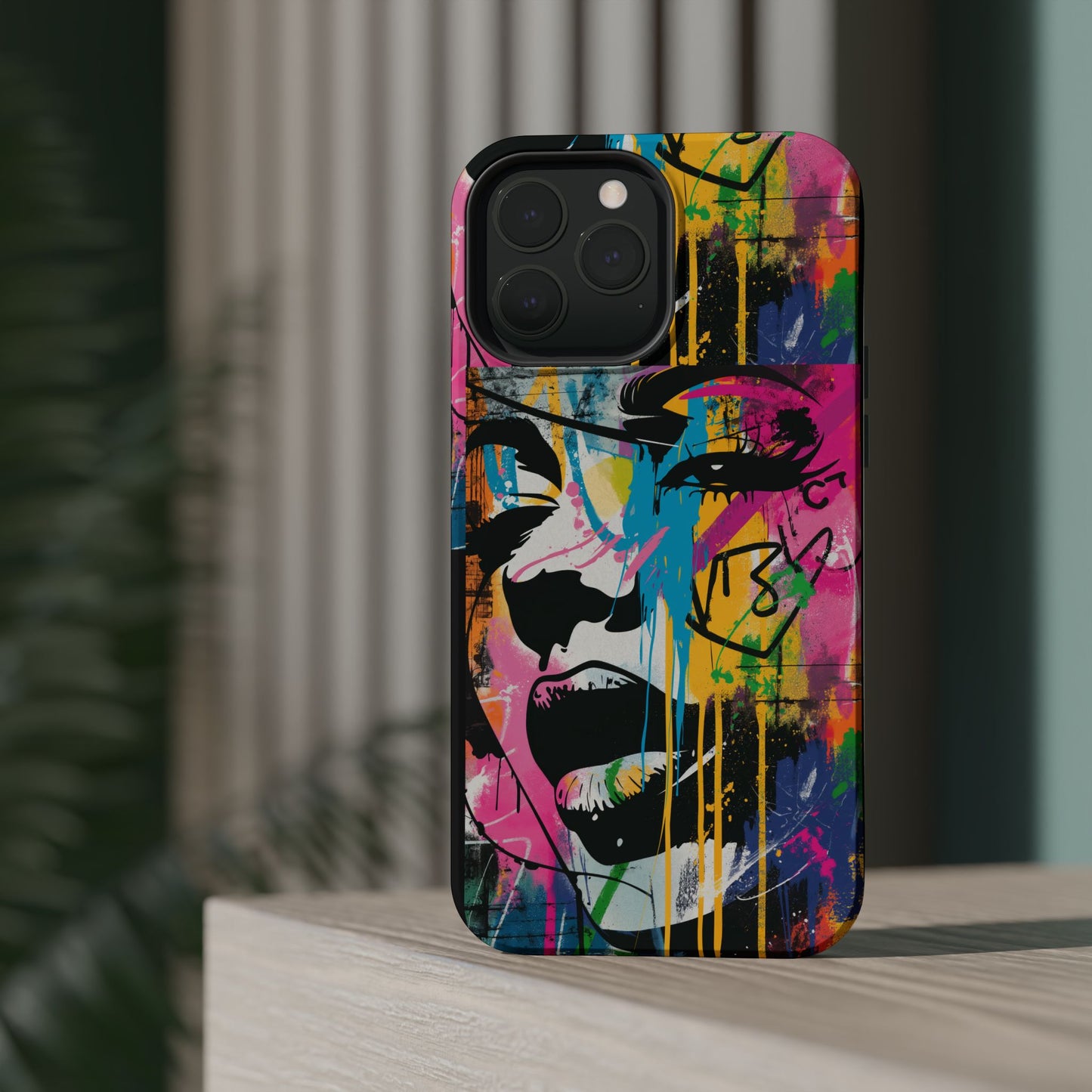 Phone Cases, Colorful Art, Trendy Accessories, Unique Gifts, Tough Cases with
