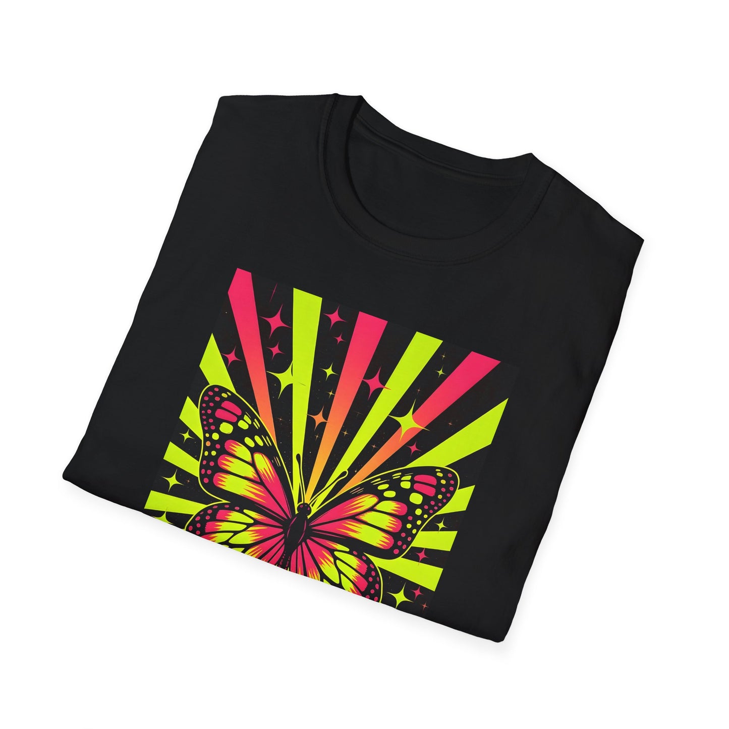 Colorful Butterfly Unisex T-Shirt, Nature Lovers Graphic Tee, Butterfly Shirt,