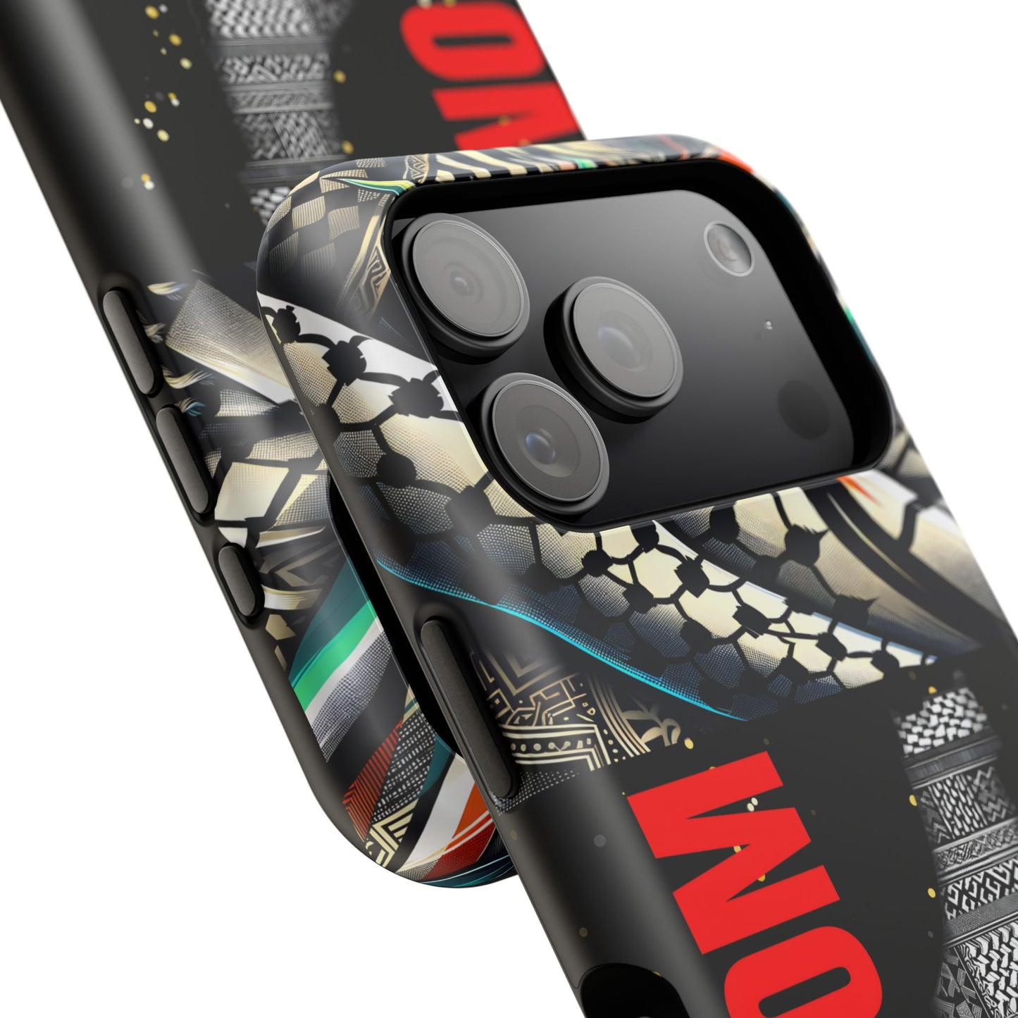 Palestine Activist Phone Cases, Unique Bouquet Design, Gift for Protesters