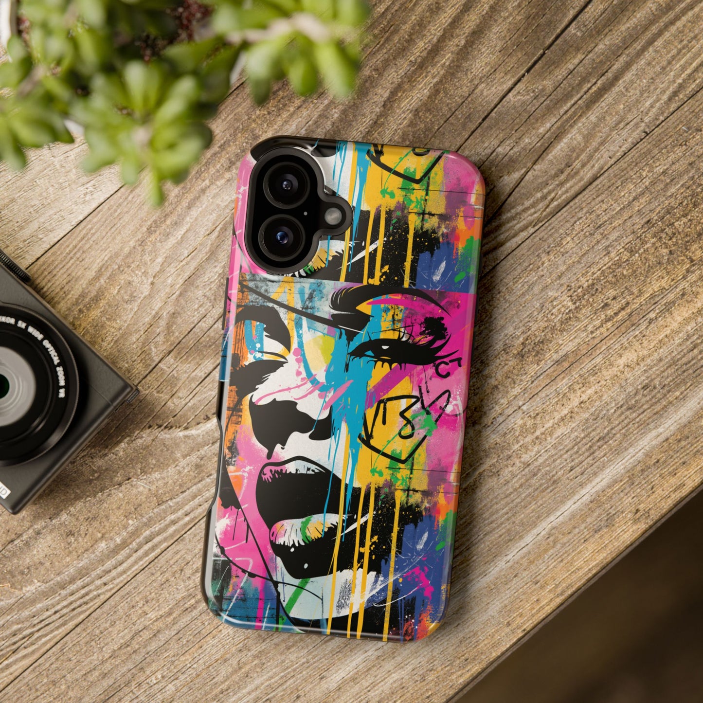 Phone Cases, Colorful Art, Trendy Accessories, Unique Gifts, Tough Cases with